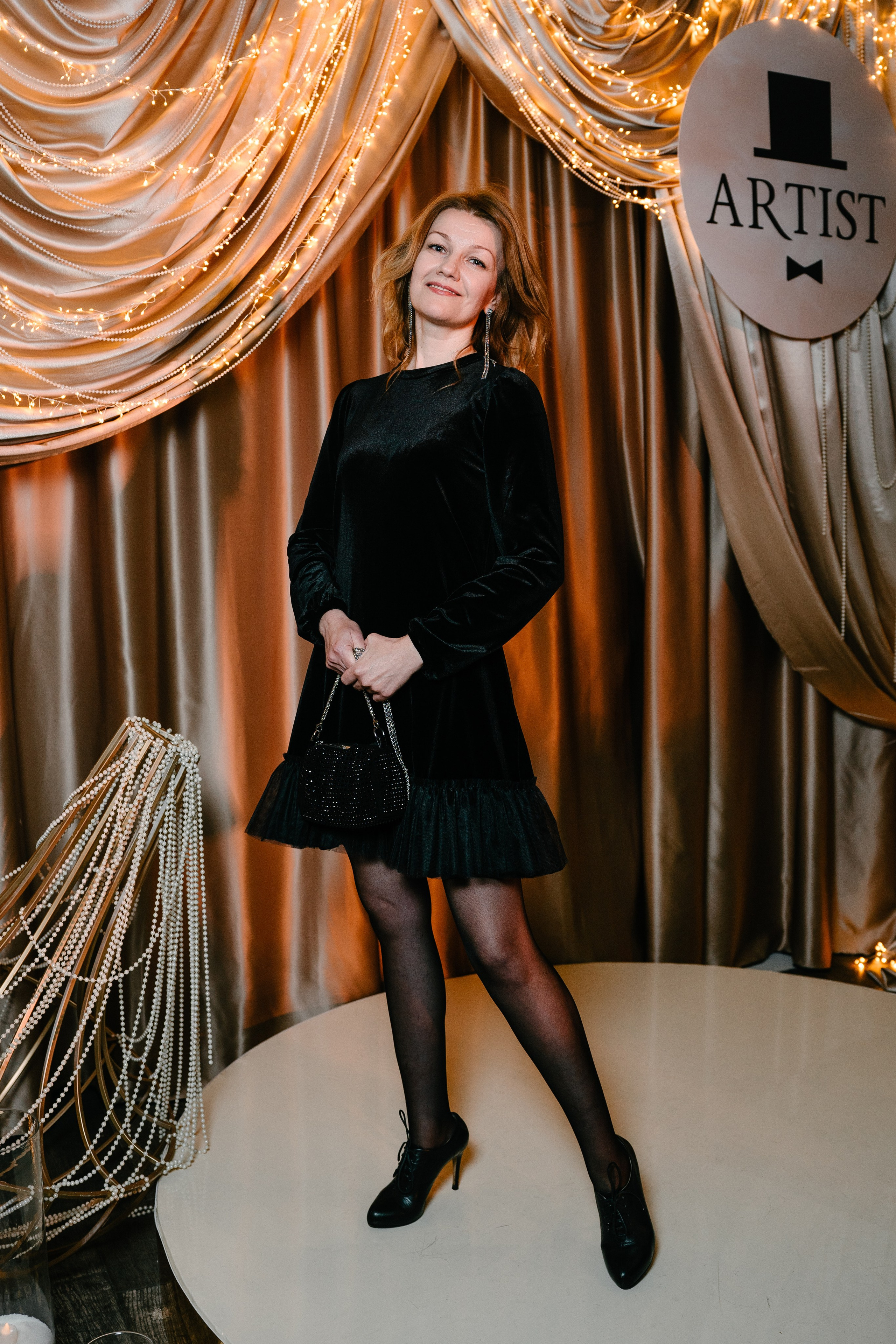 Новогодний вечер в Артисте. Свадебный и семейный фотограф в Воронеже Анастасия Бойко