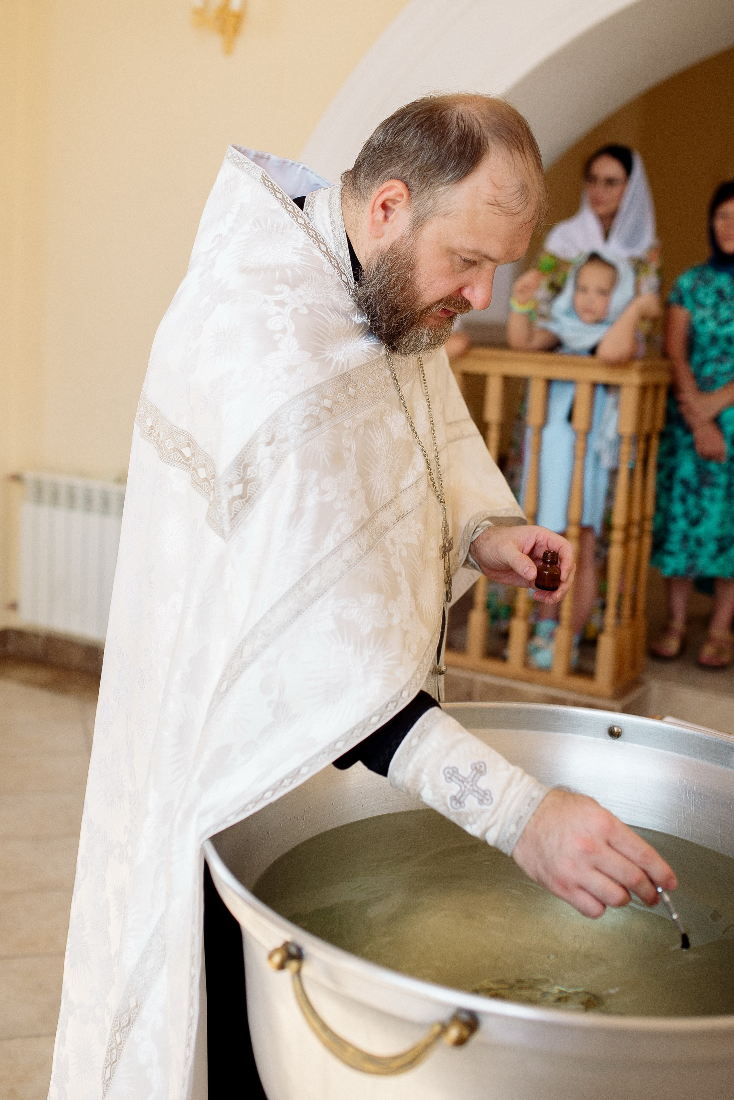 Крещение Сашули. Фотограф Мария Стрелкова