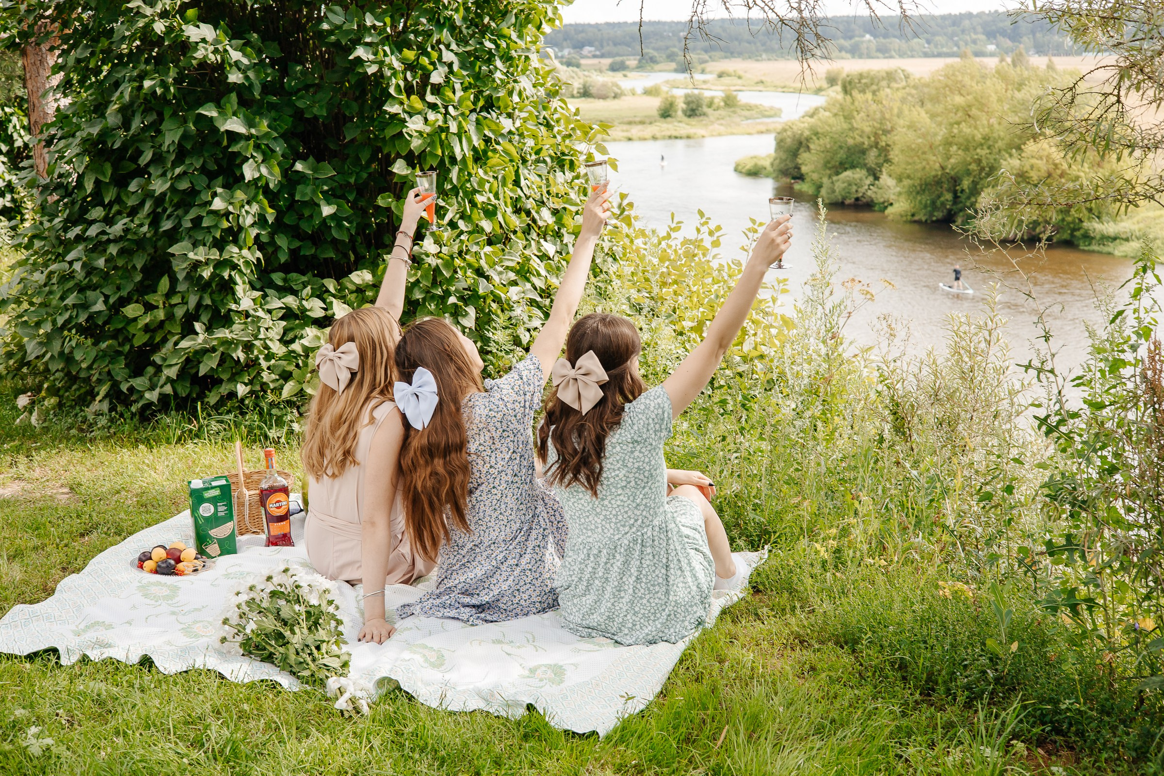Девичник на природе. Контент и свадебный фотограф в Одинцово и Москве. Вакульчик Екатерина