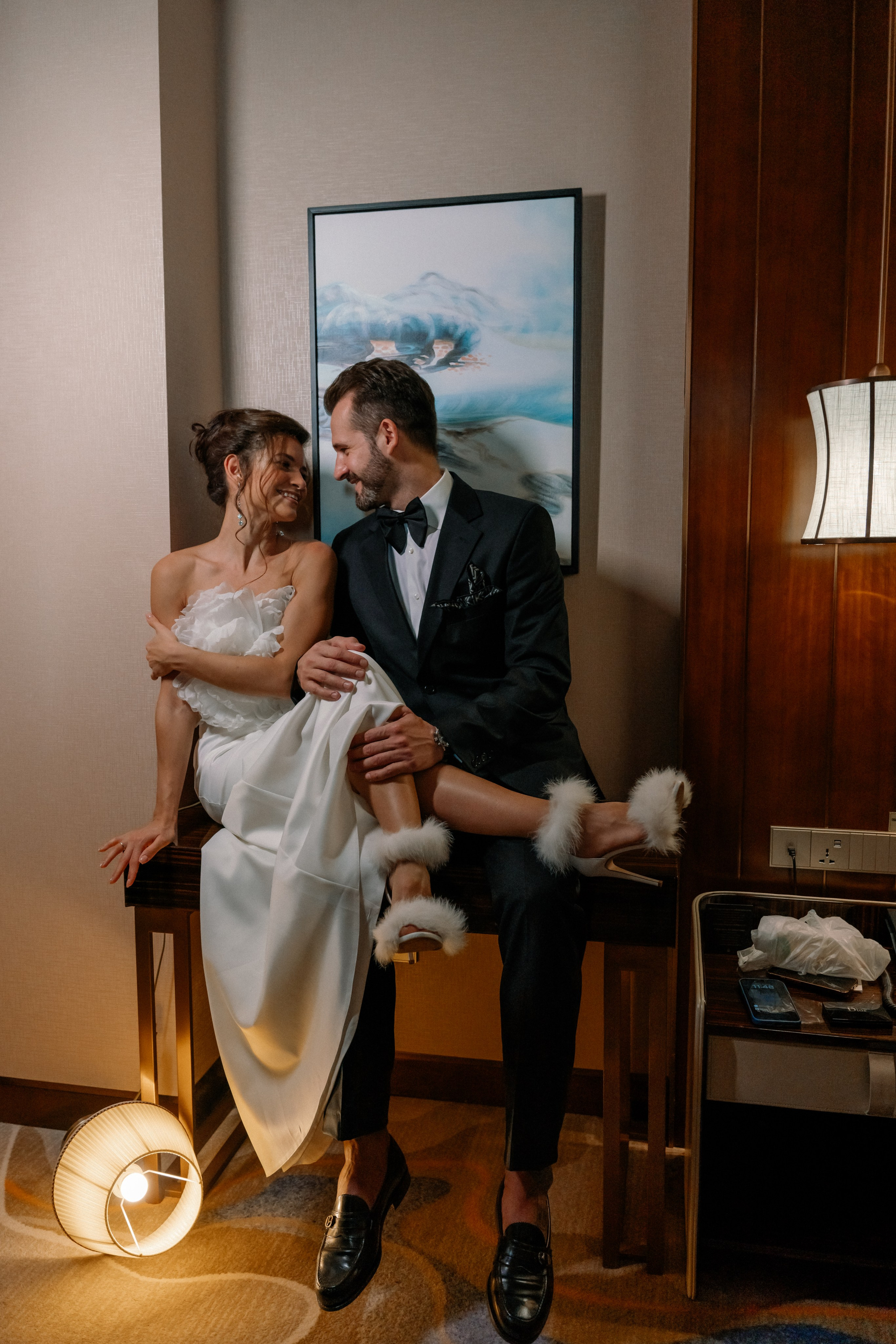 Свадебная фотосессия в отеле. Семейный фотограф Одинцово Москва Наталия Черенкова