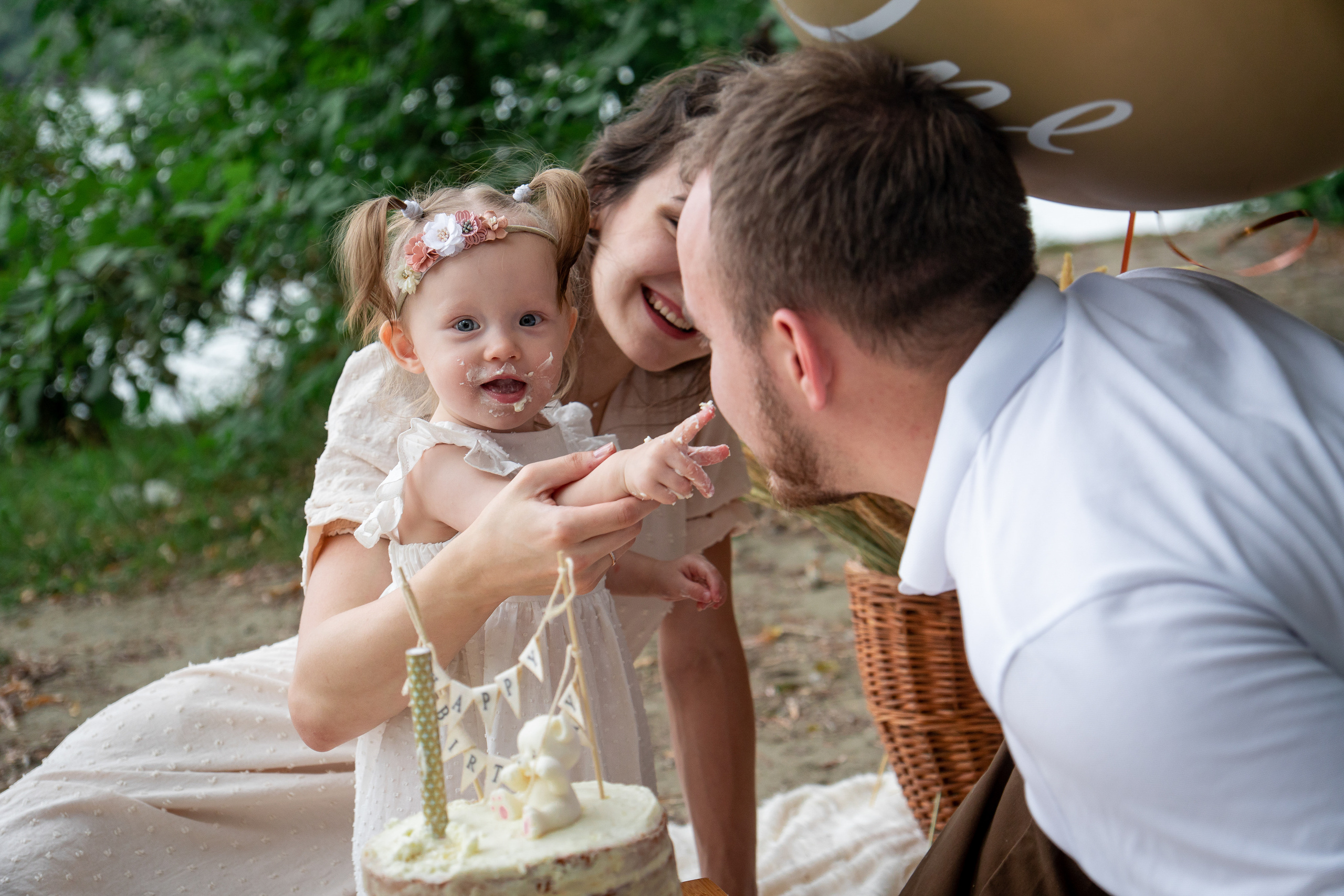 Годовасие маленькой Ксении. Фотограф в Краснодаре и Краснодарском крае Елена Быкова
