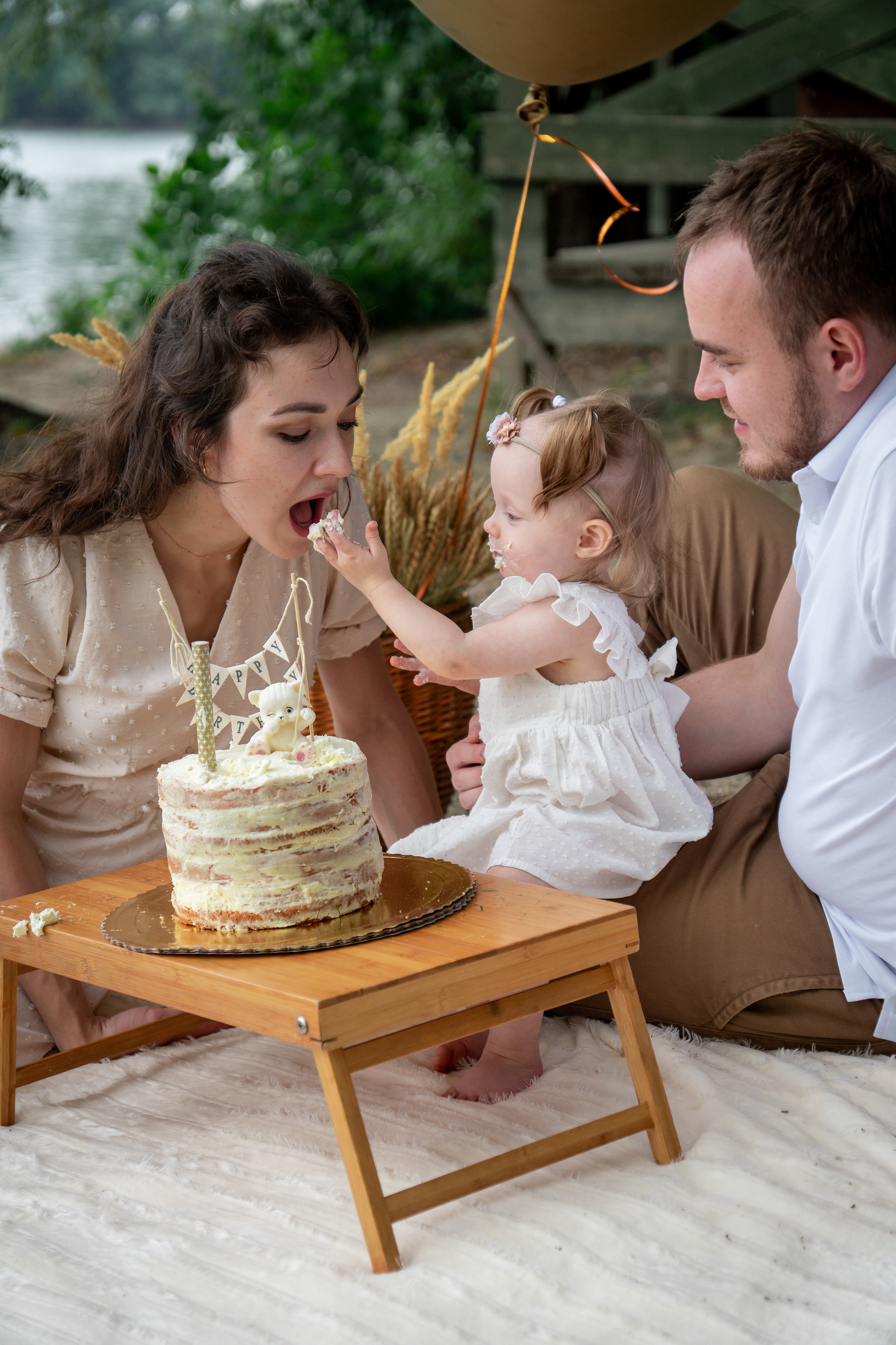 Годовасие маленькой Ксении. Фотограф в Краснодаре и Краснодарском крае Елена Быкова