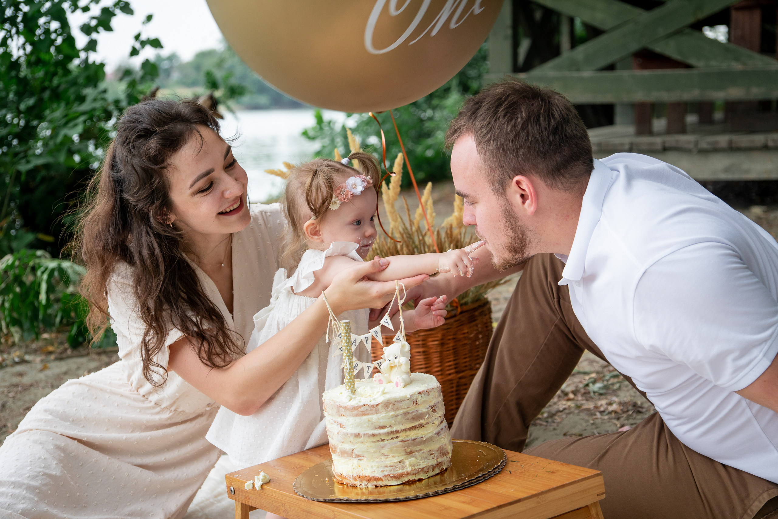 Годовасие маленькой Ксении. Фотограф в Краснодаре и Краснодарском крае Елена Быкова