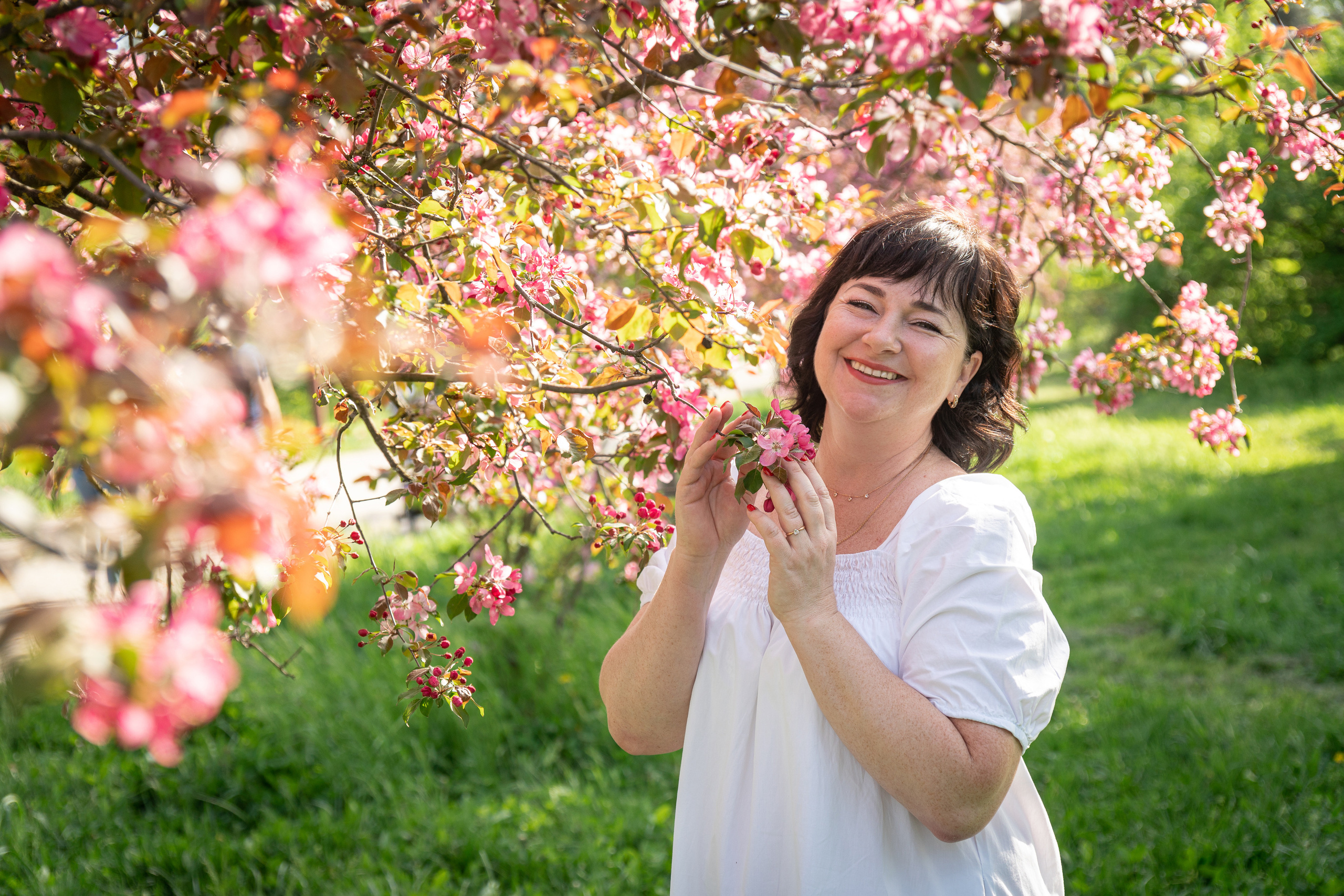 Весенняя фотосессия в Дендрарии. Фотограф в Краснодаре и Краснодарском крае Елена Быкова