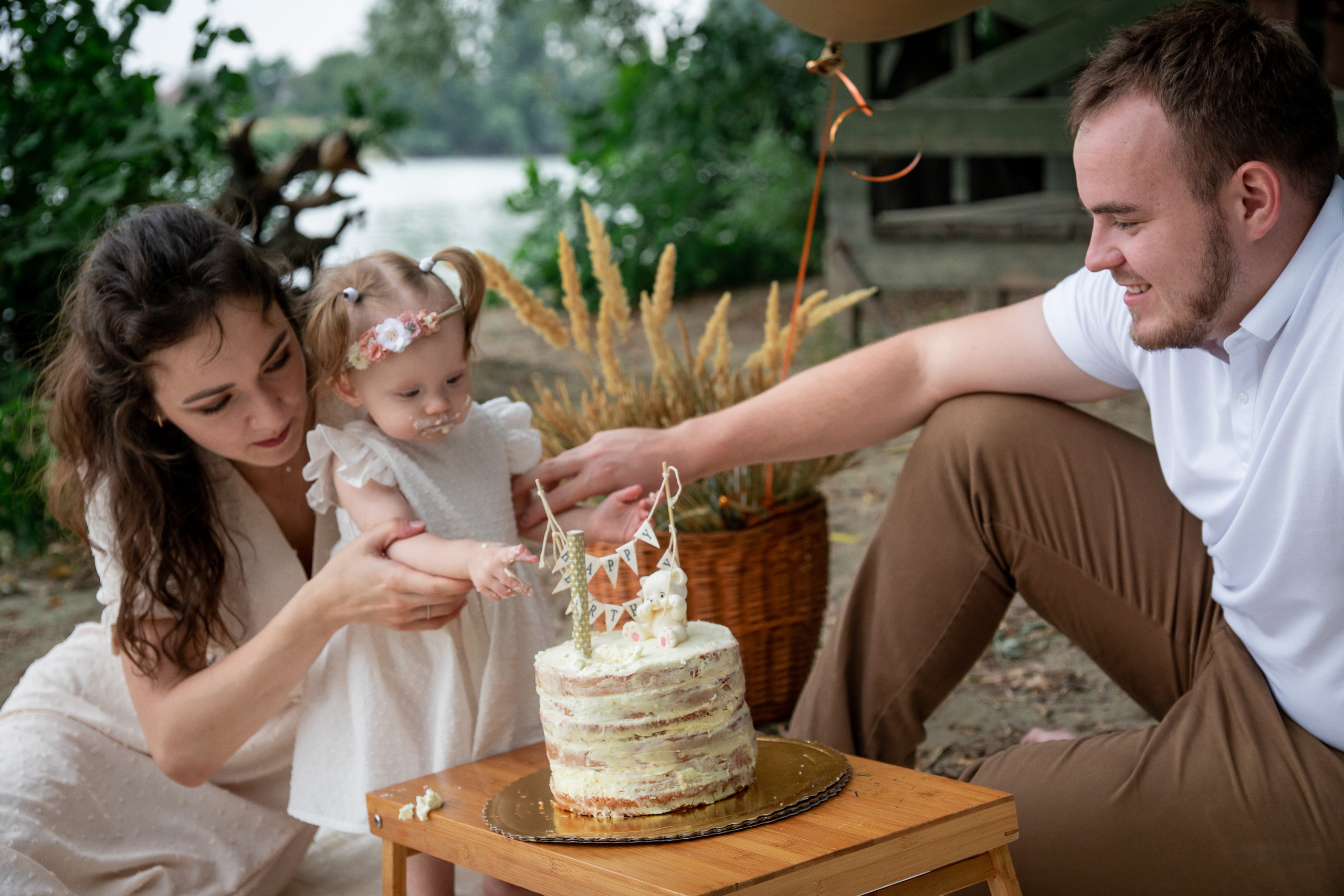 Годовасие маленькой Ксении. Фотограф в Краснодаре и Краснодарском крае Елена Быкова