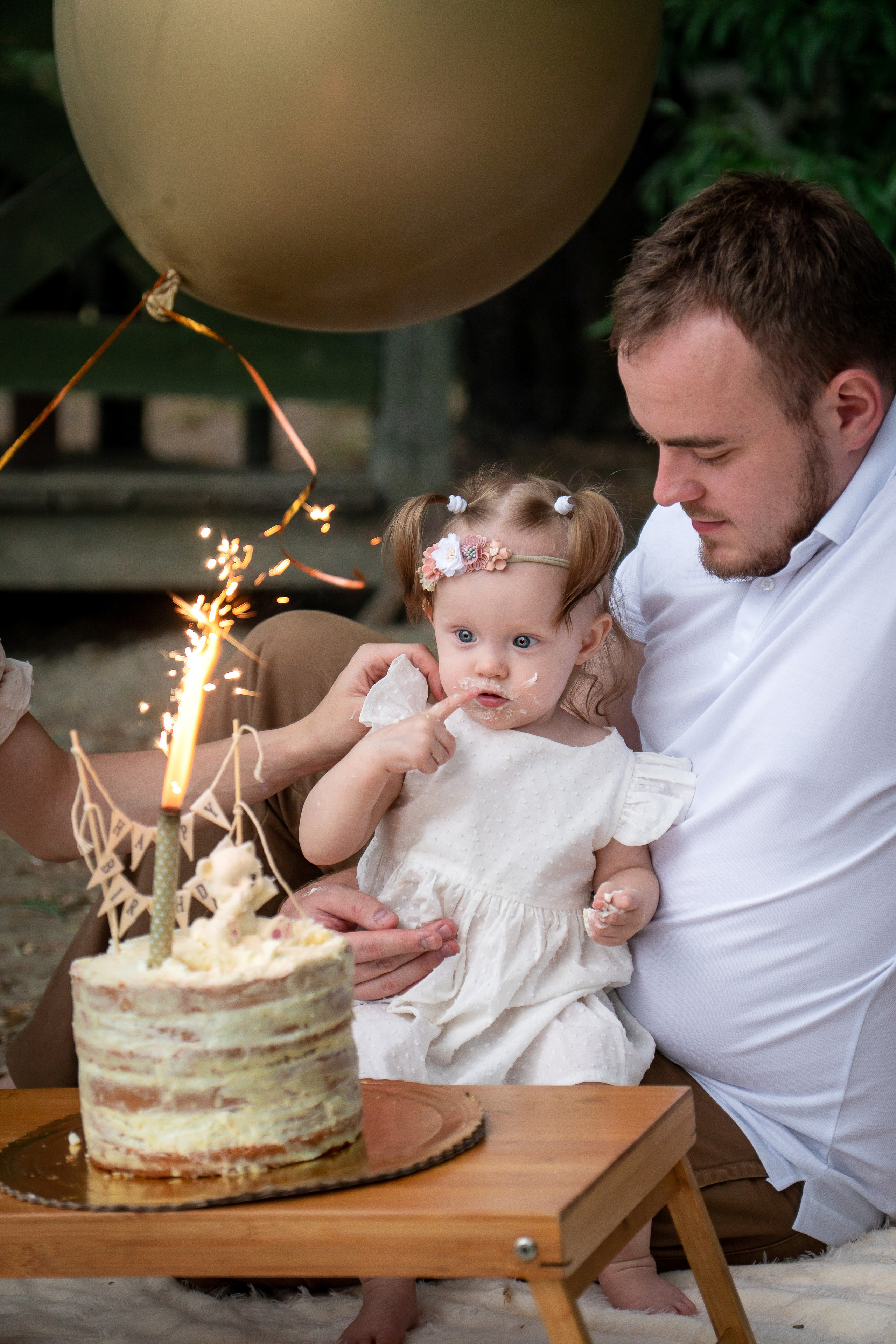 Годовасие маленькой Ксении. Фотограф в Краснодаре и Краснодарском крае Елена Быкова