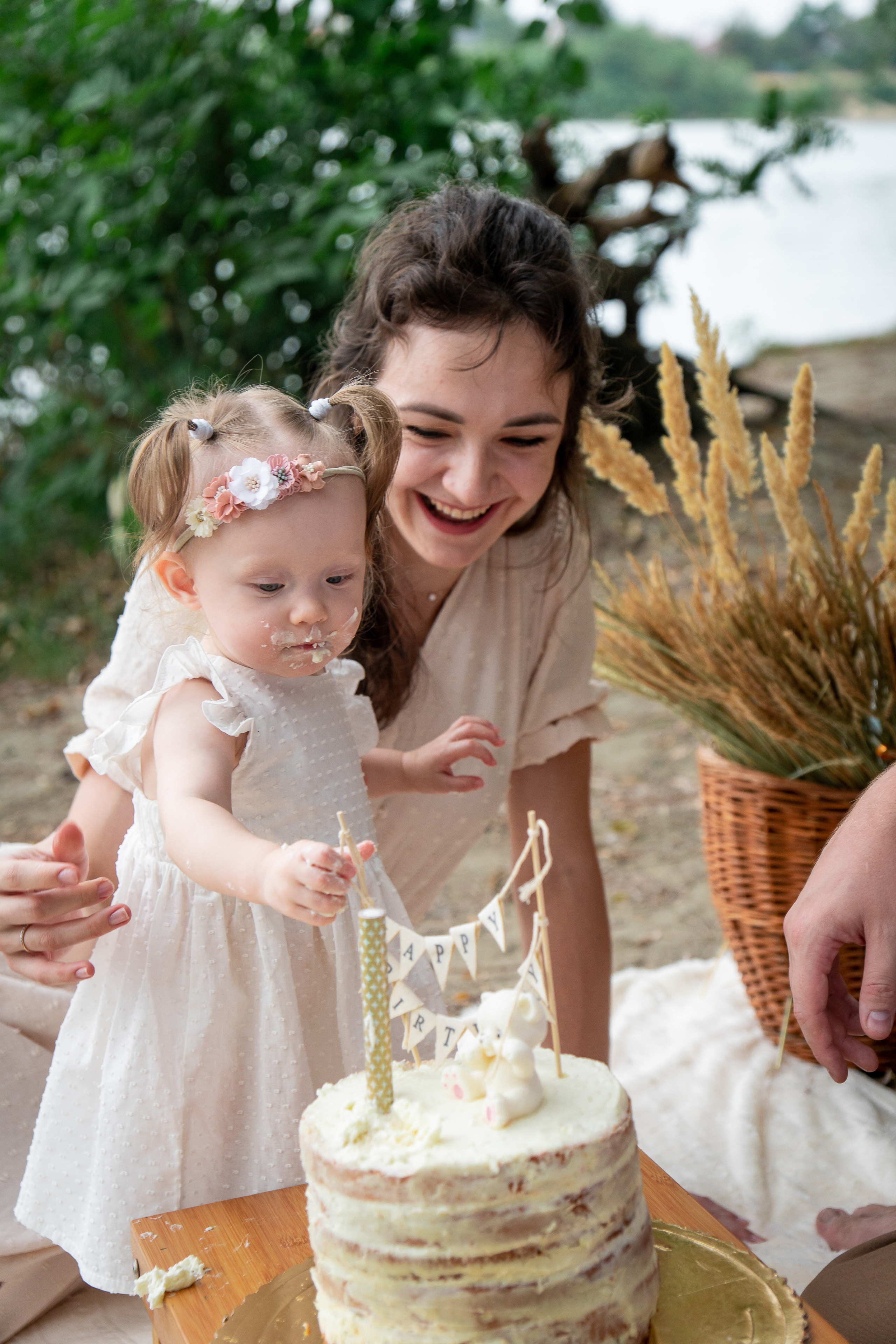 Годовасие маленькой Ксении. Фотограф в Краснодаре и Краснодарском крае Елена Быкова