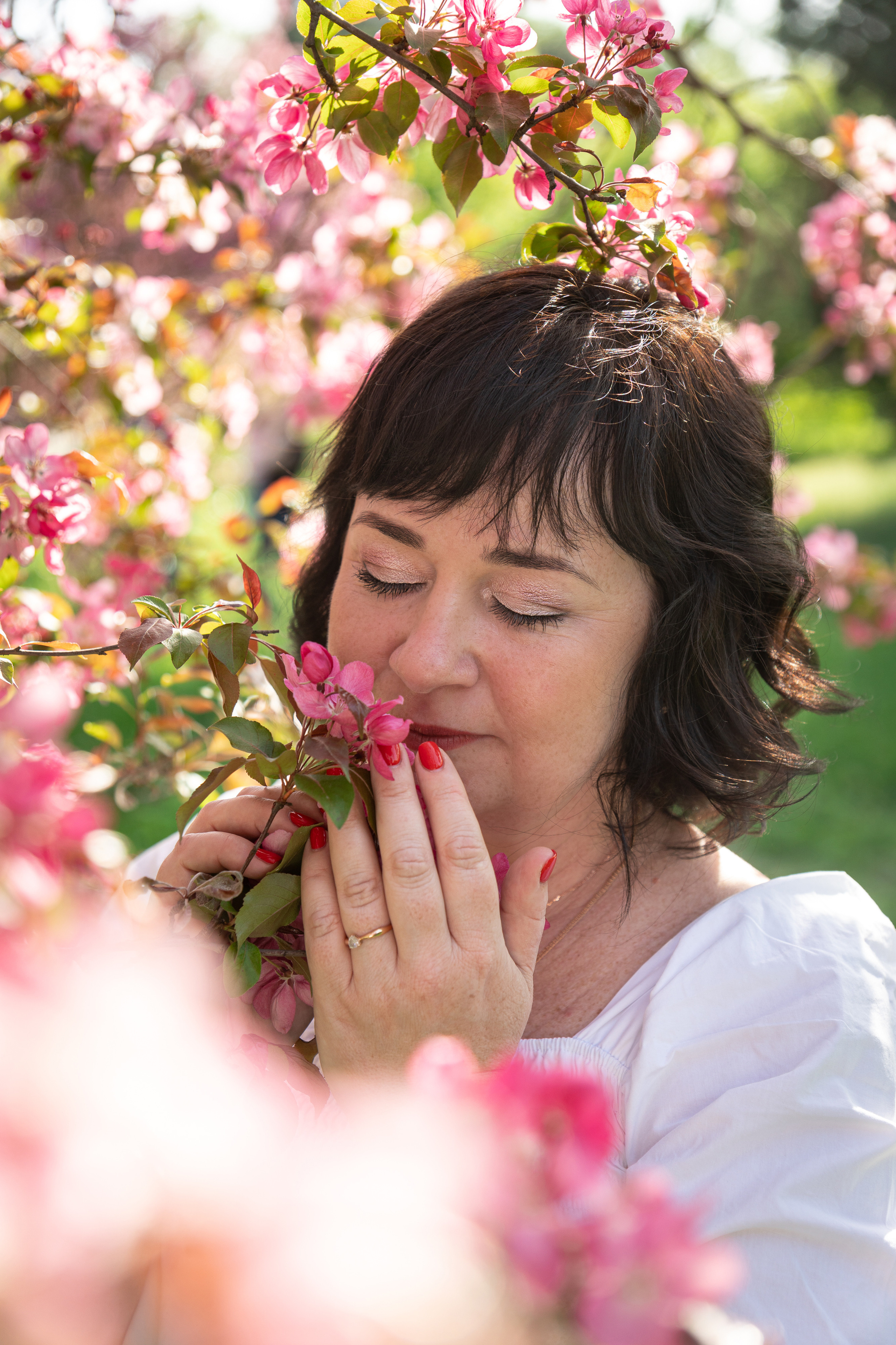 Весенняя фотосессия в Дендрарии. Фотограф в Краснодаре и Краснодарском крае Елена Быкова