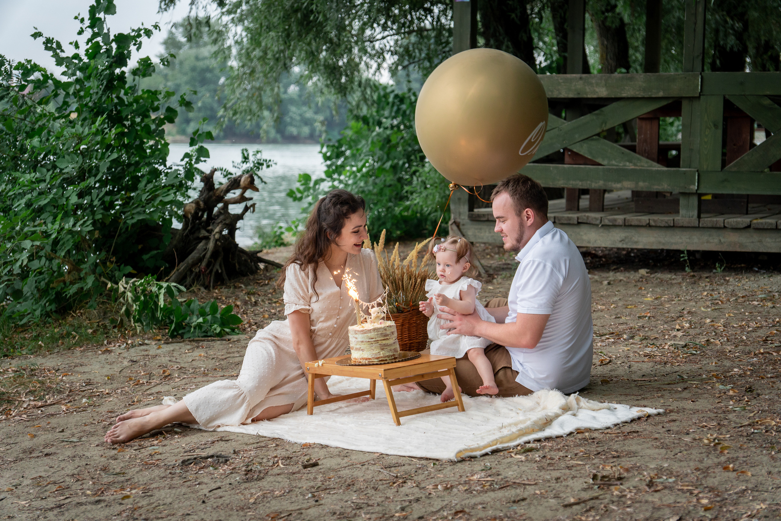 Годовасие маленькой Ксении. Фотограф в Краснодаре и Краснодарском крае Елена Быкова
