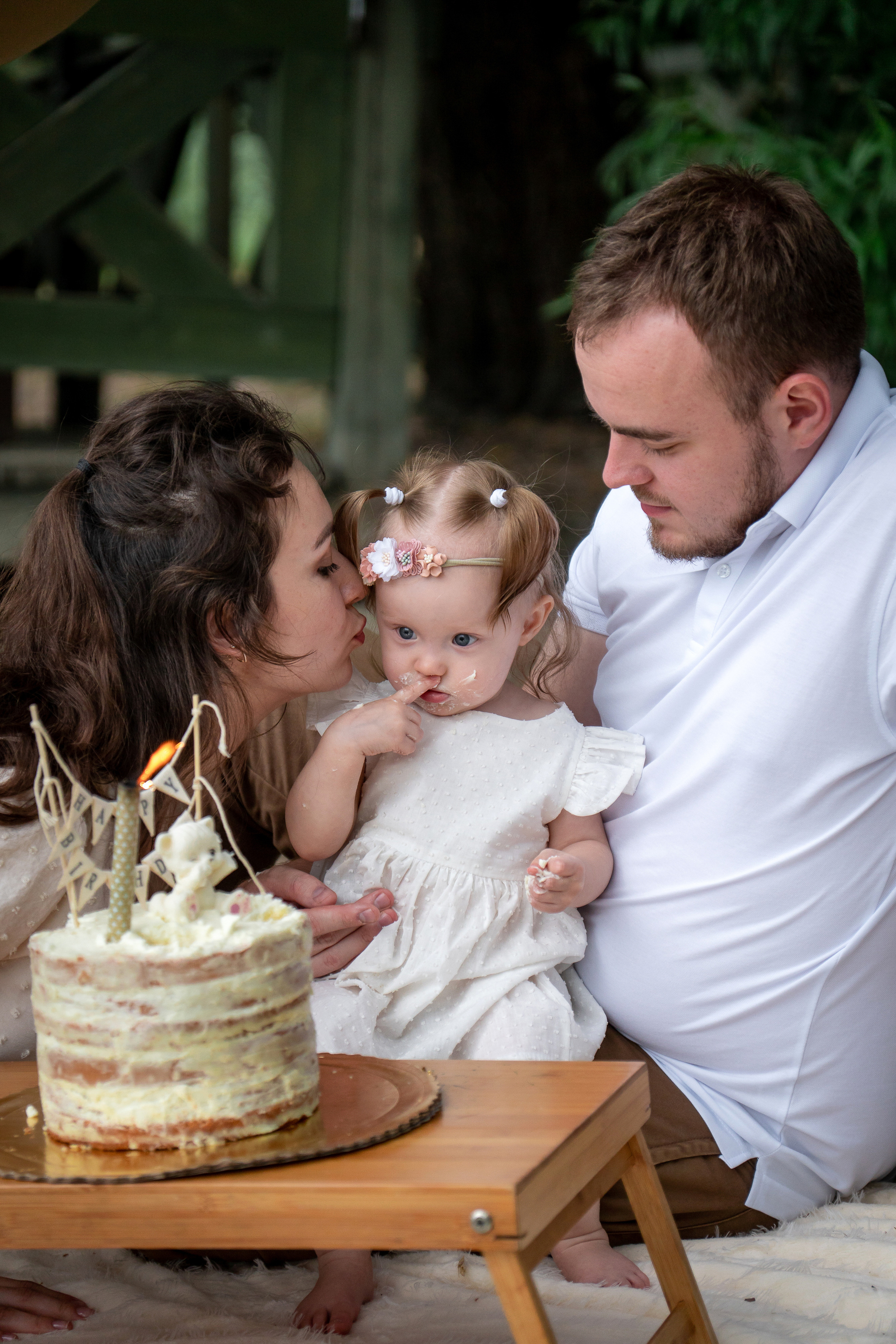 Годовасие маленькой Ксении. Фотограф в Краснодаре и Краснодарском крае Елена Быкова
