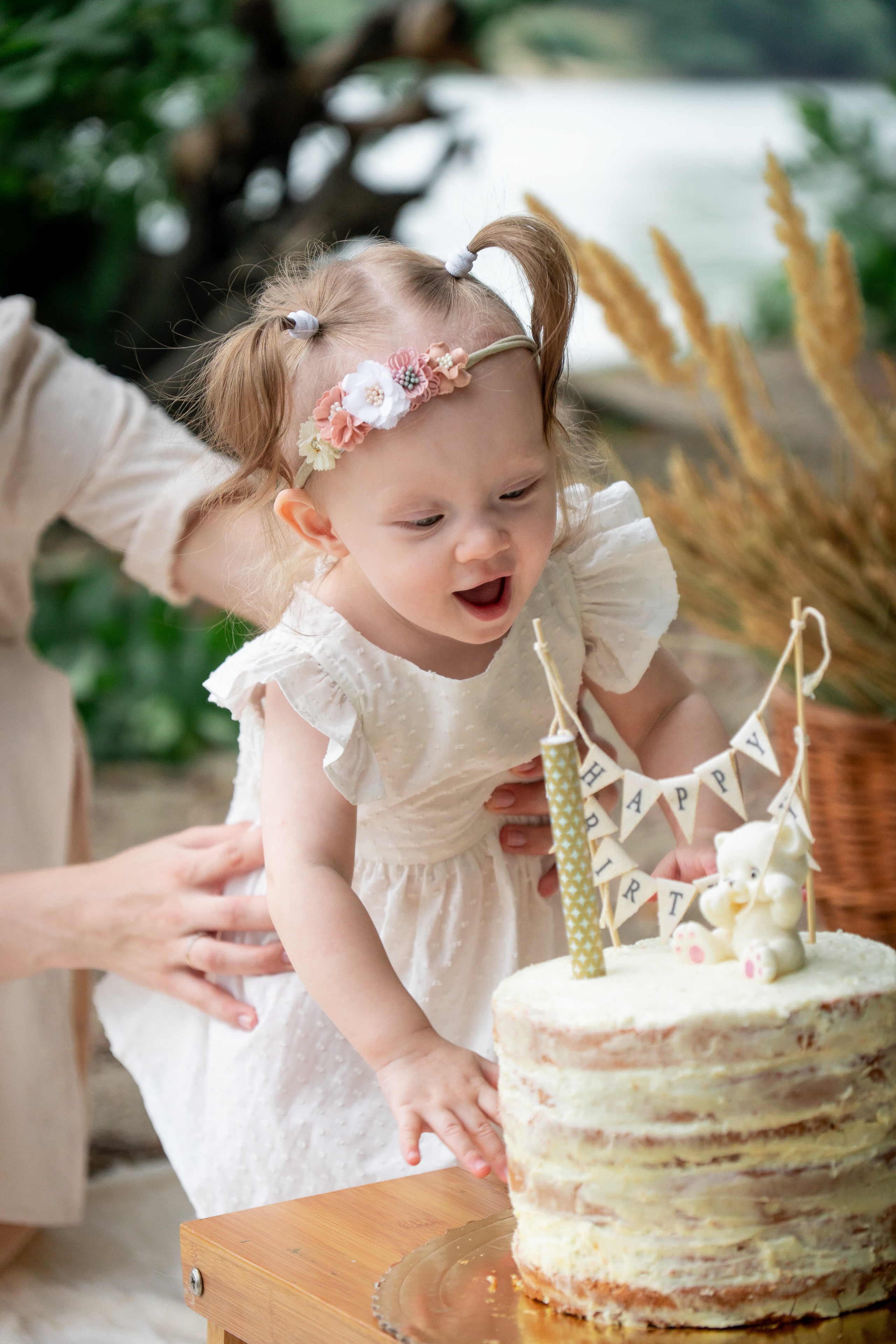 Годовасие маленькой Ксении. Фотограф в Краснодаре и Краснодарском крае Елена Быкова