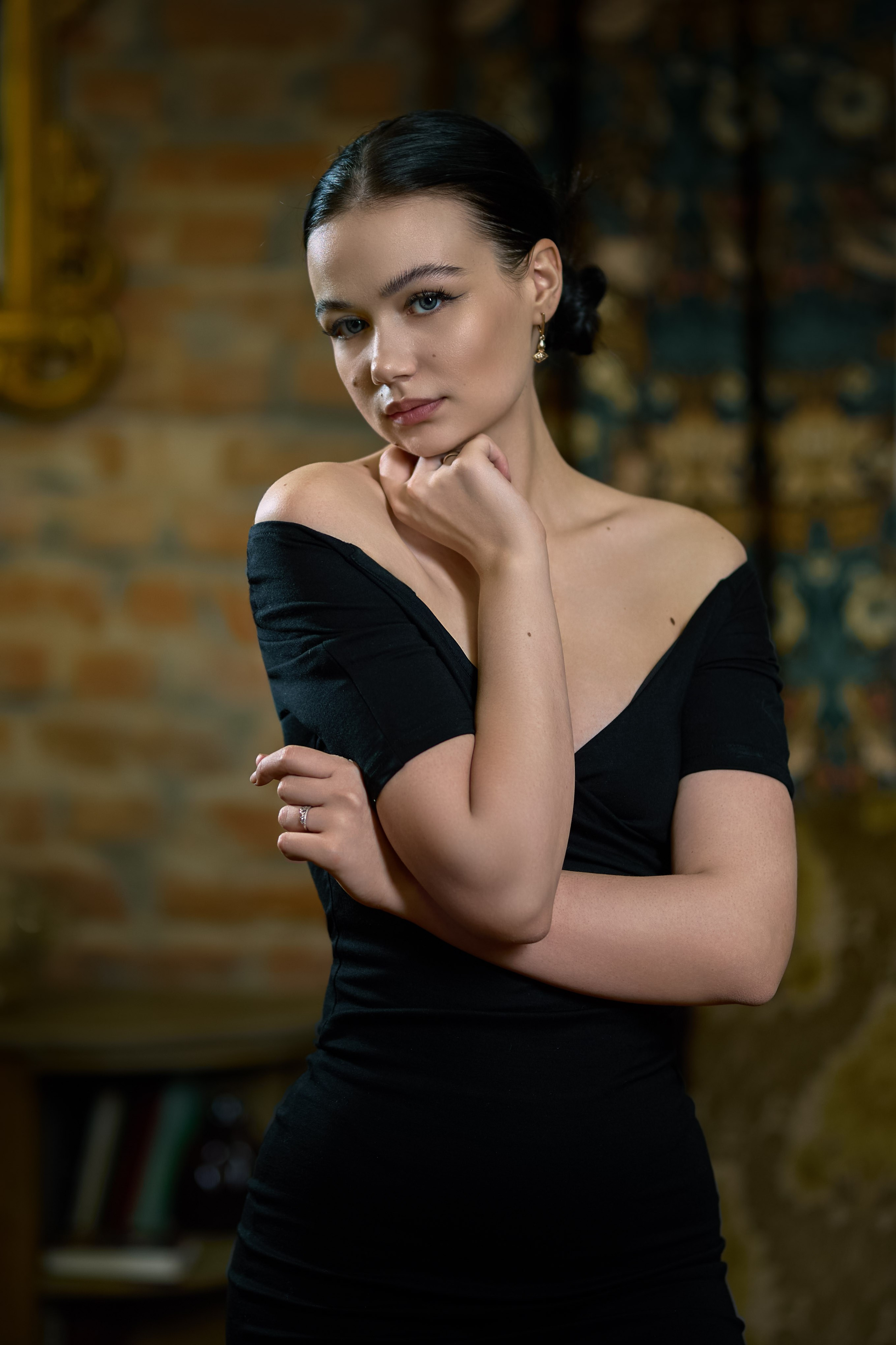 Фотосессия в библиотеке, винтажные платья, корсет. Чувашия, Чебоксары. Владимир Суздалов (ProMaXe) — Портретный фотограф, тематические фотосессии в Чебоксарах