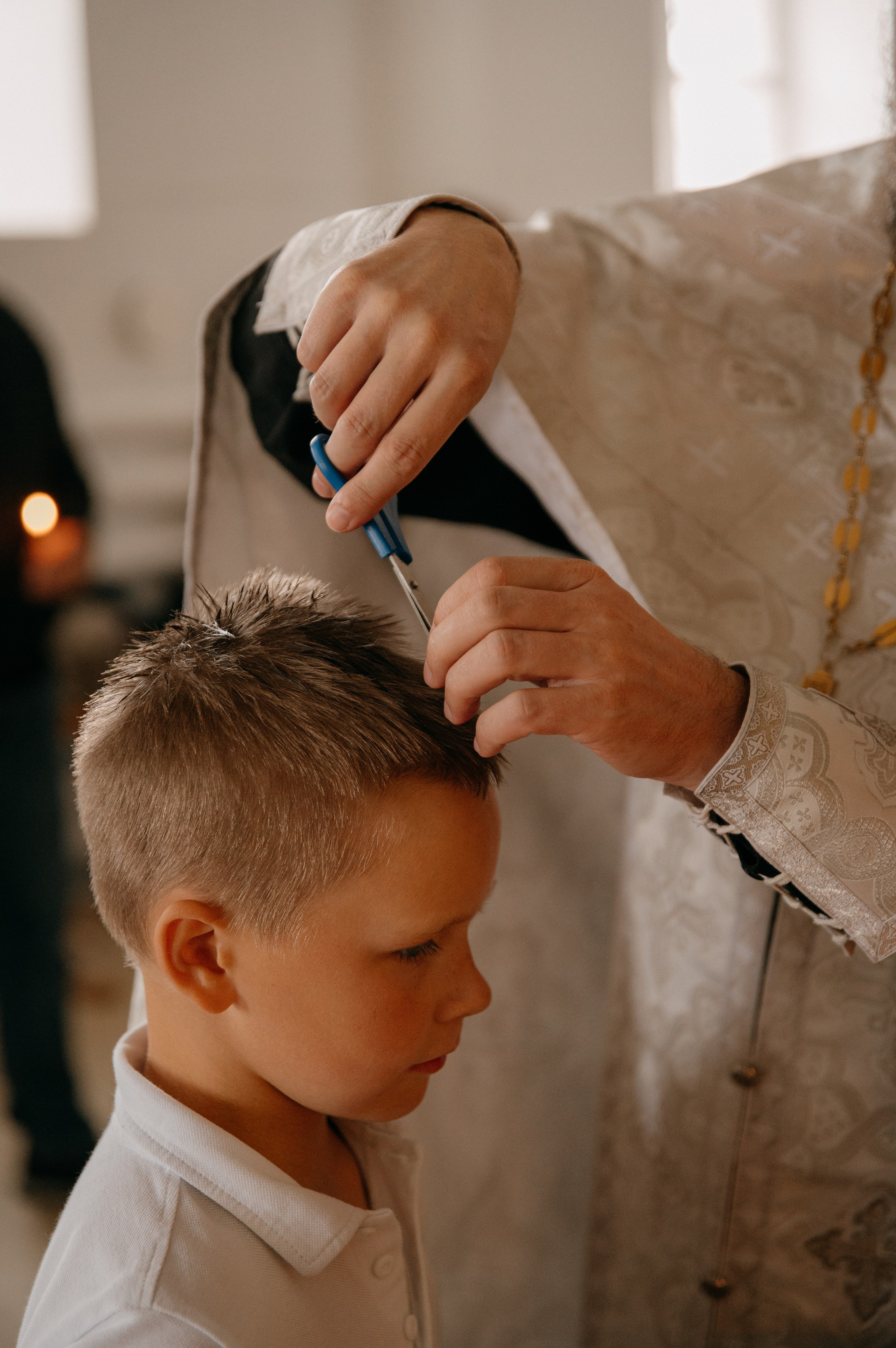 Крещение братьев. Семейный и детский фотограф в Шатках и Арзамасе Александра Магомедова