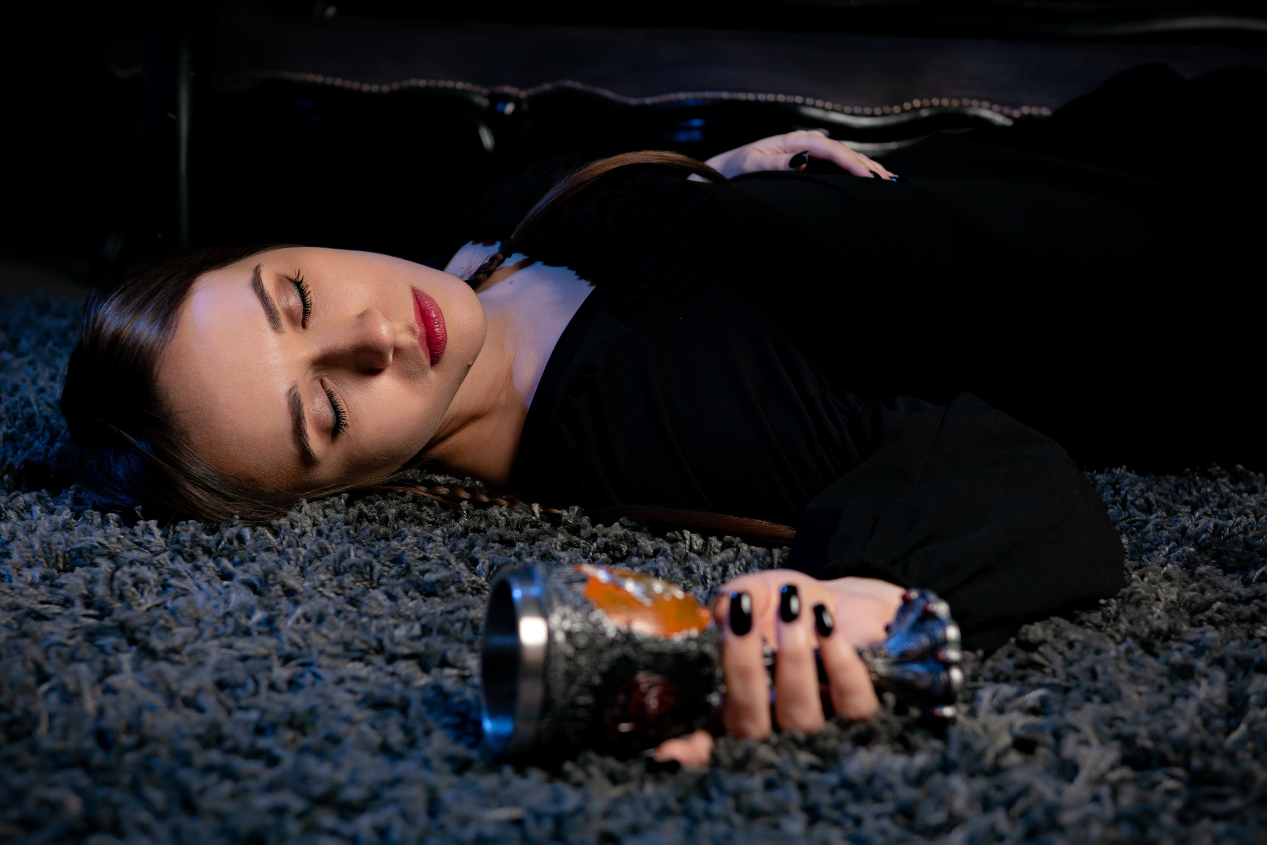 Фотосессия wednesday в студии Photohub зал Карбон