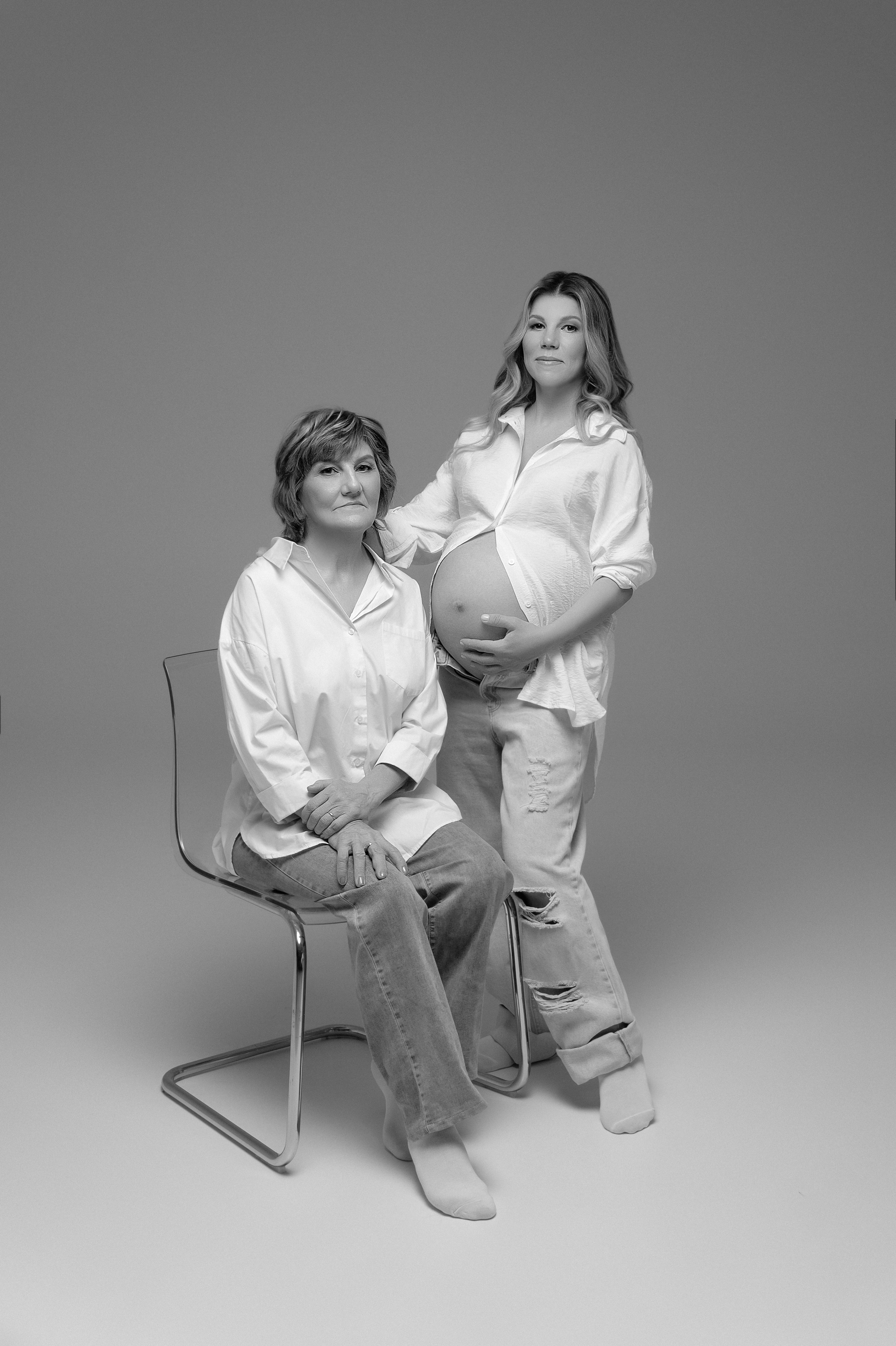 Анна с семьёй. Фотограф беременности в Екатеринбурге Илона Филатьева