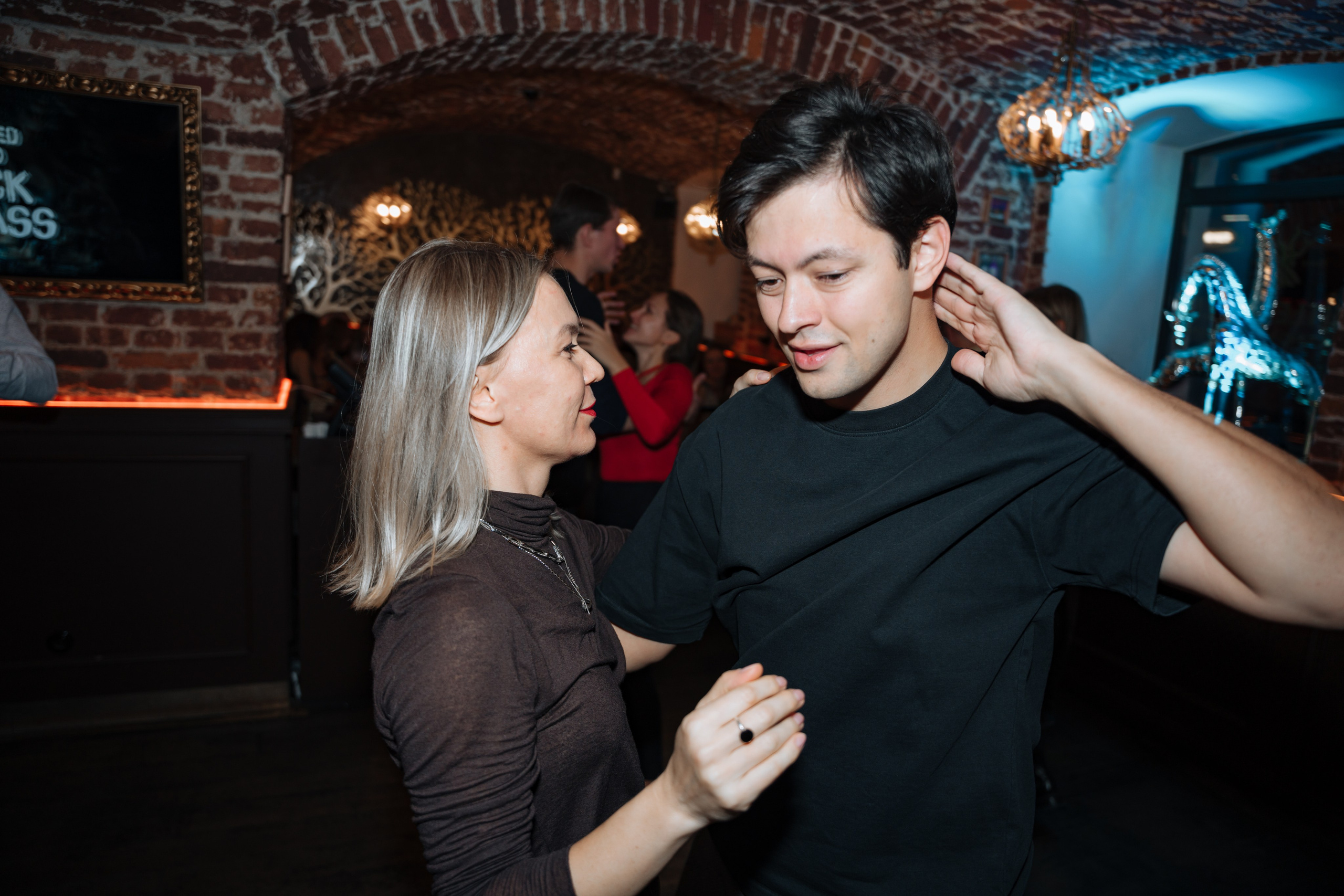 Вечеринка Андрэ, бачата, Джинотека. Портретный фотограф в Санкт-Петербурге Дмитриева Наталия