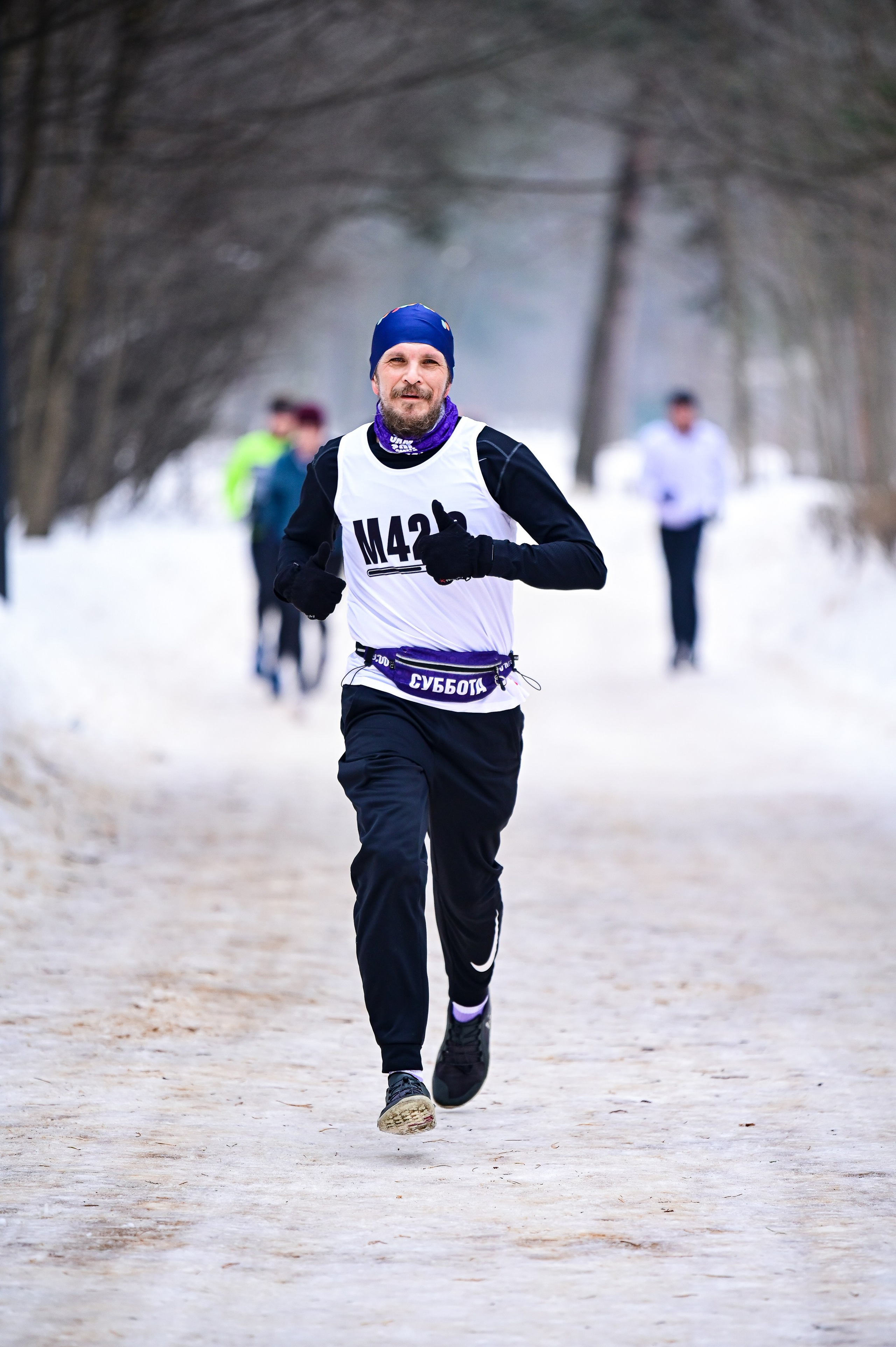 Sat9am5km Кузьминки (02.03.24). Фотограф | Ирина Гамзинова | Москва