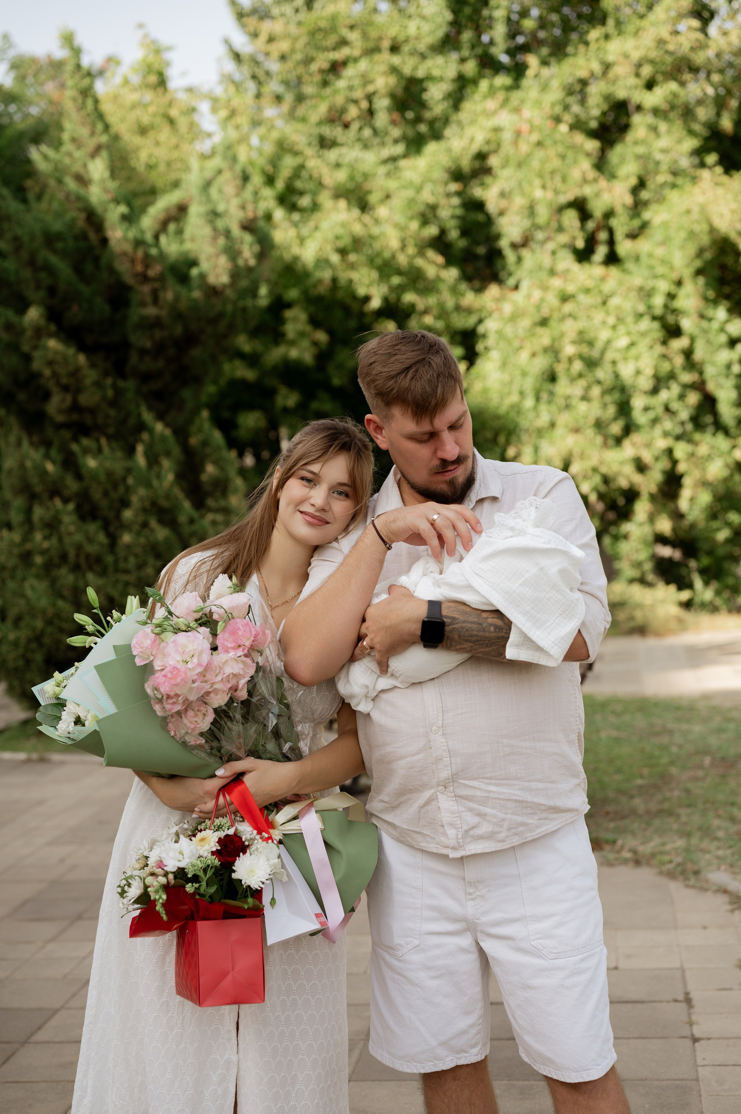 Выписка из роддома. Свадебный и семейный фотограф в Краснодаре Алина Мельник