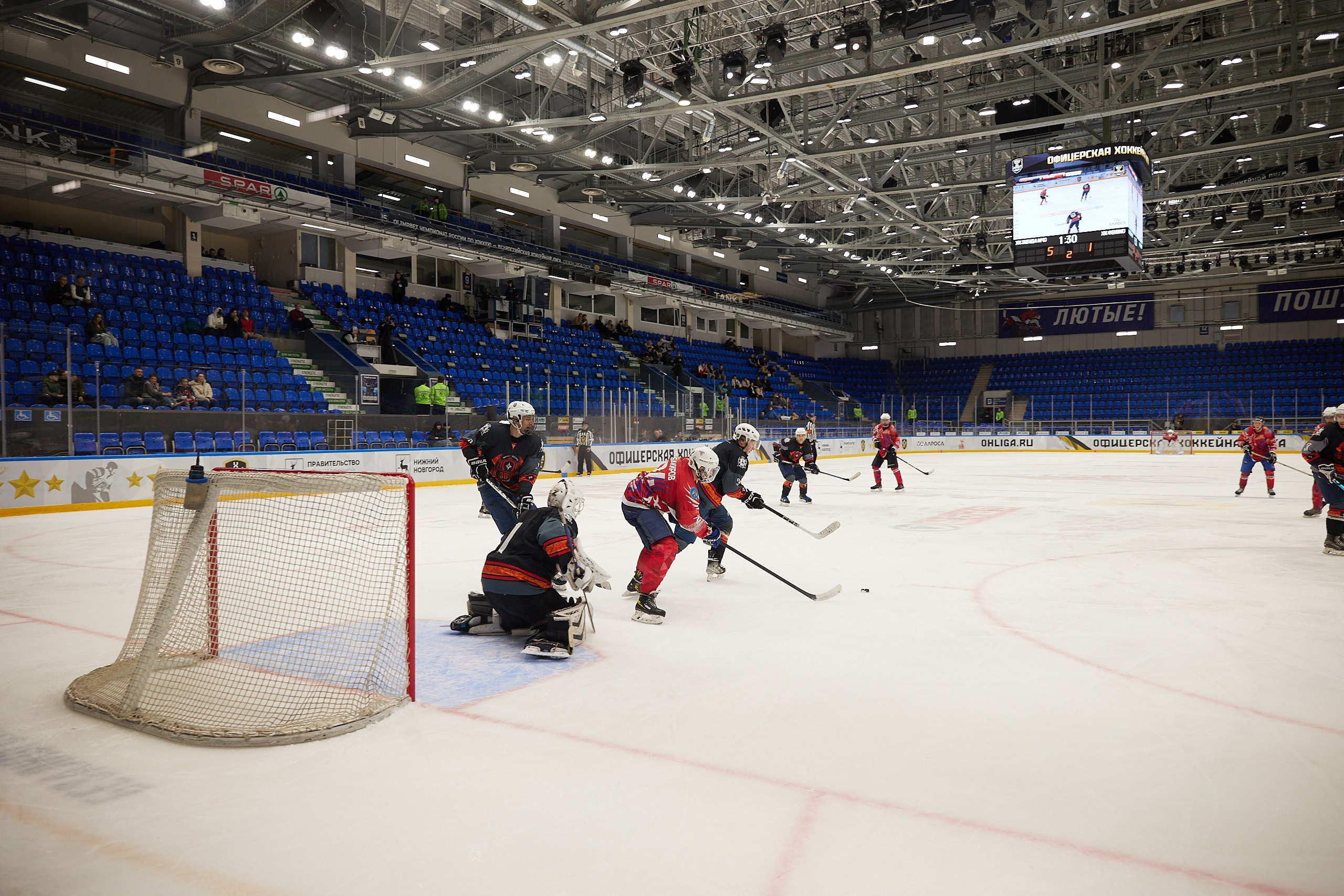 Репортаж. Офицерская хоккейная лига 2025 год. Спортивный фотограф Некрасов Денис