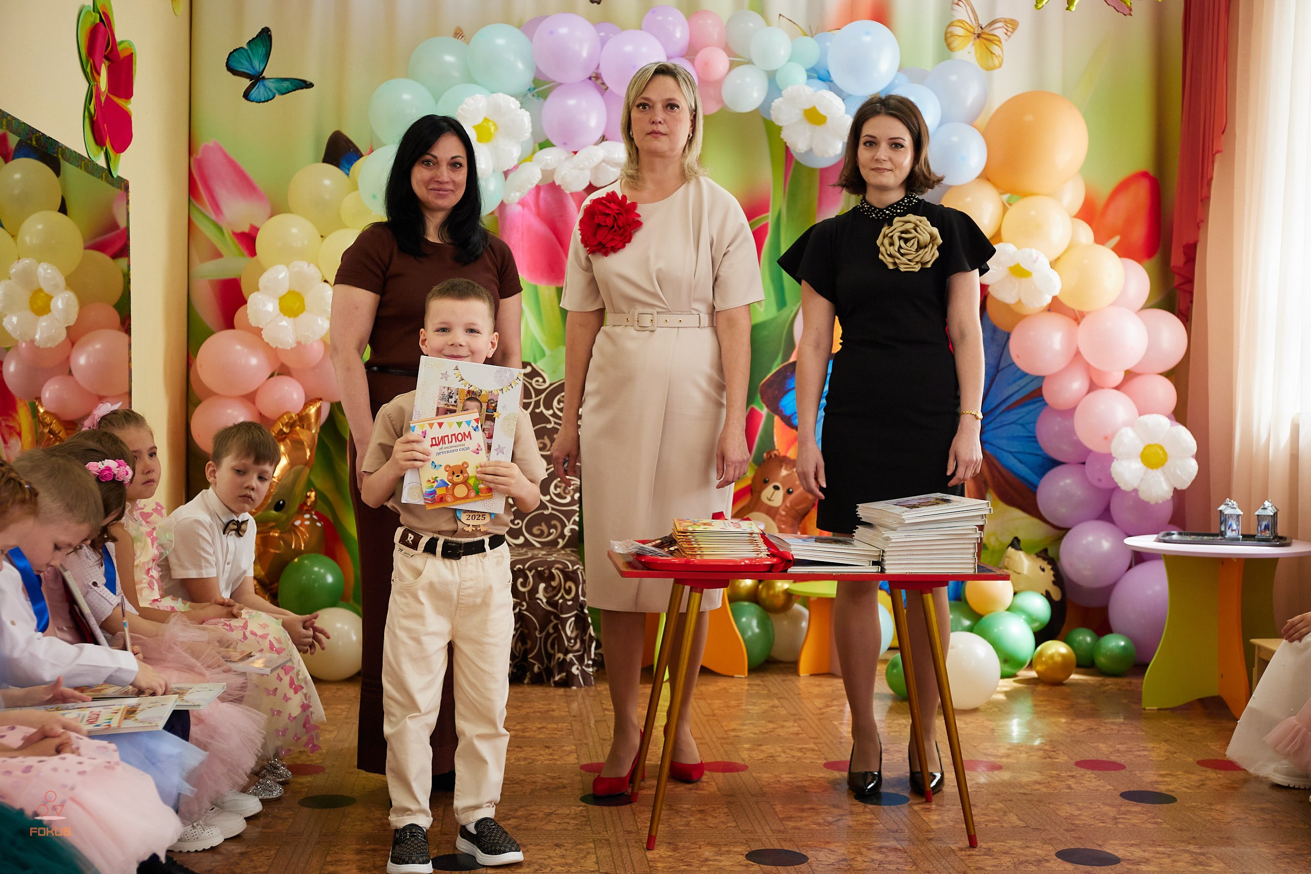 Выпускной детский сад. Спортивный фотограф Некрасов Денис