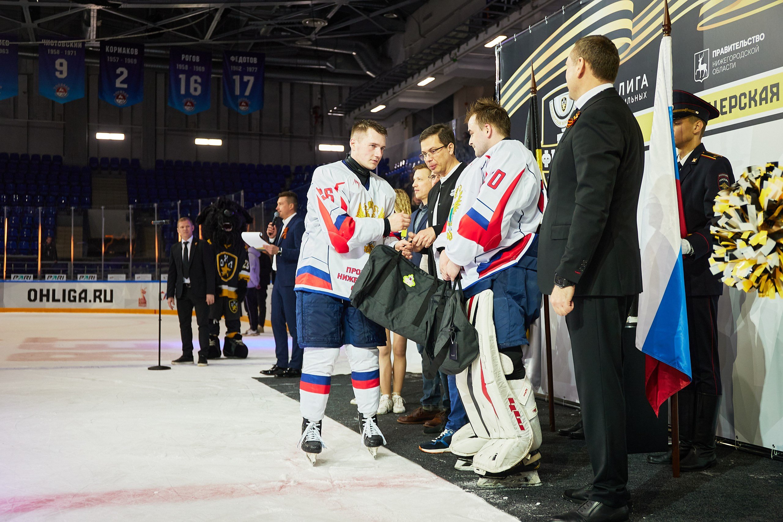 Репортаж. Офицерская хоккейная лига 2025 год. Спортивный фотограф Некрасов Денис