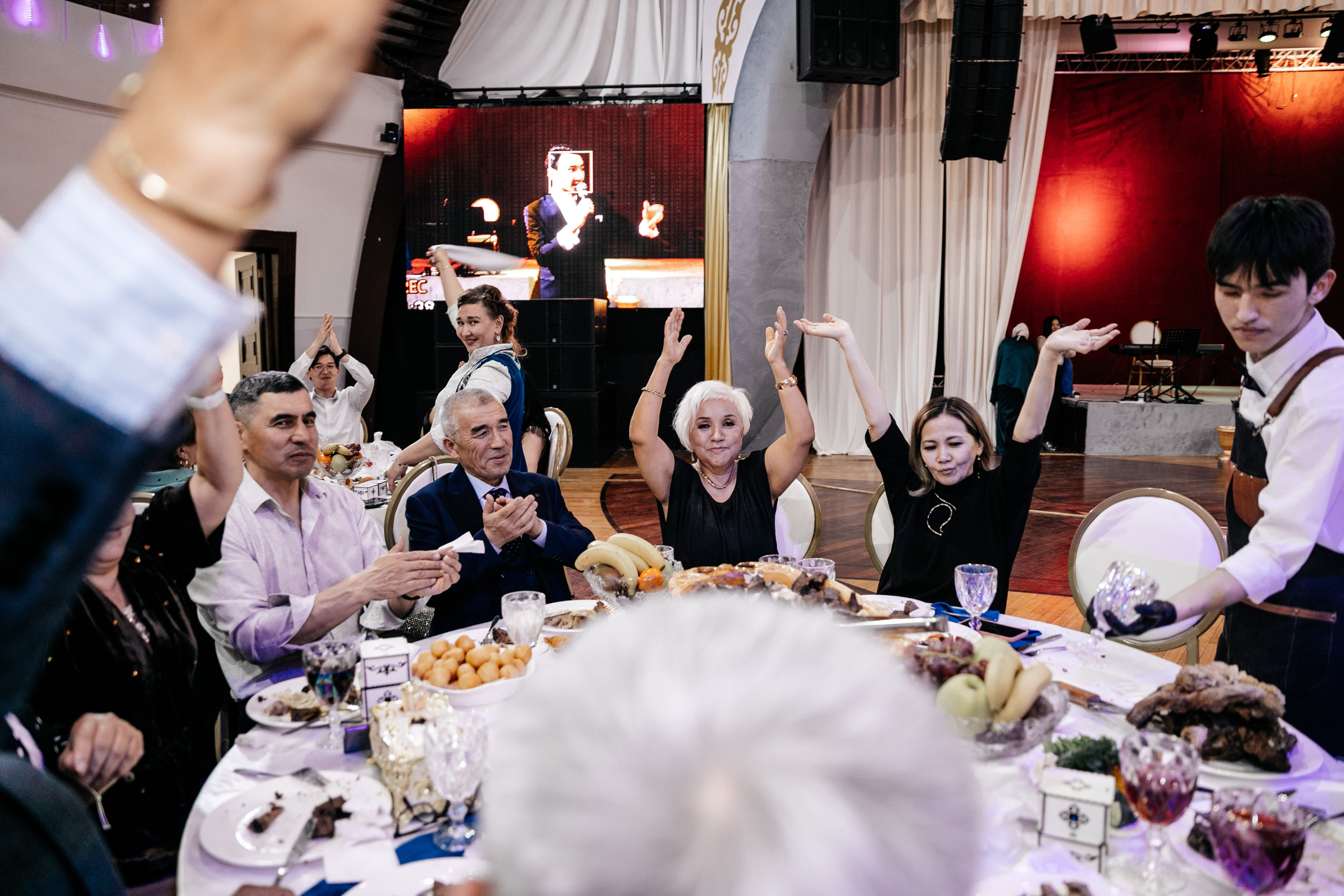 Свадебный банкет Абылайхан и Меруерт. Akkanatart.kz