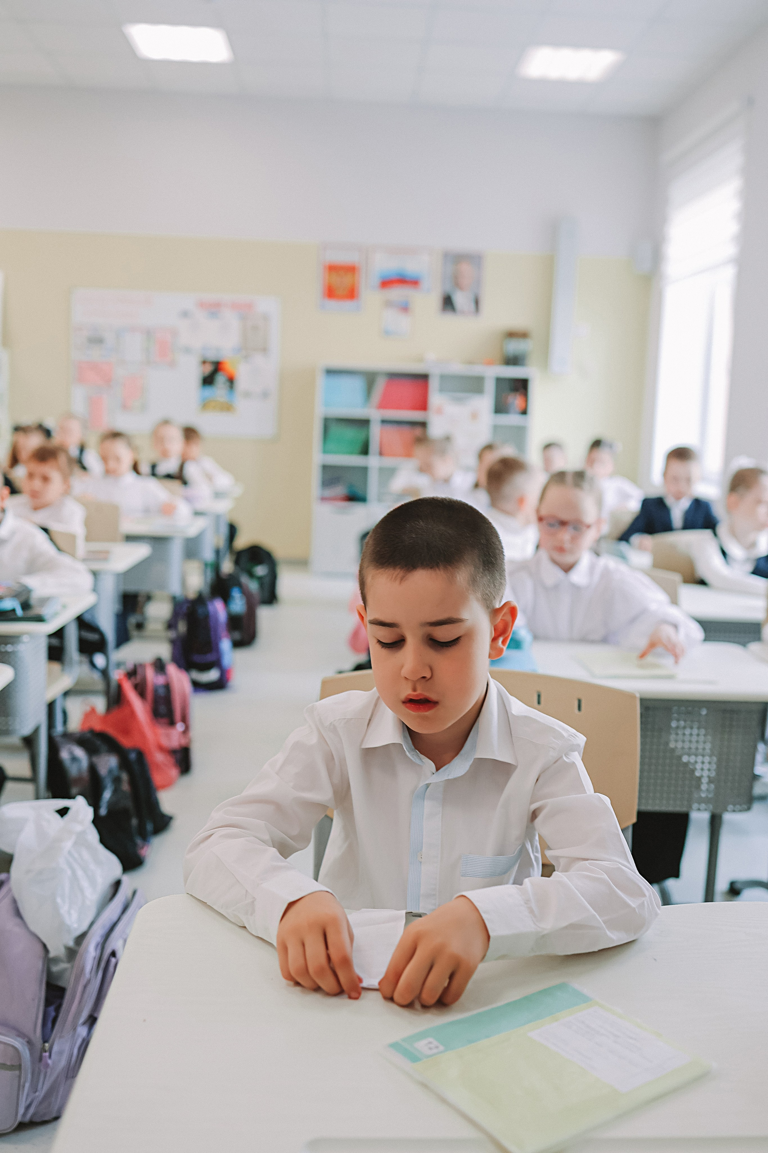 Один день в школе 1 класс. Семейный фотограф Тюмень, фотограф на роды Салмина Мария