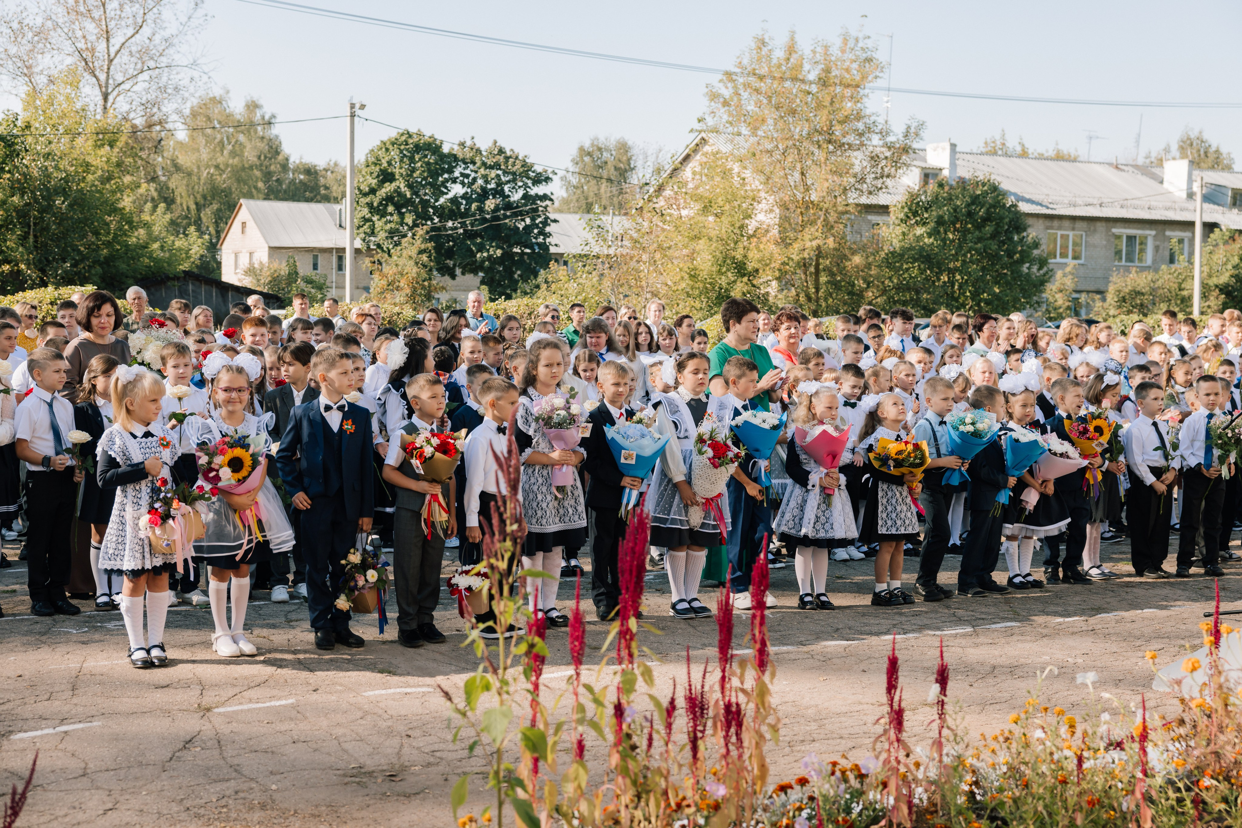 1 сентября. День знаний. Старожилово. Съёмка фото, видео, фотосессия. Выпускные альбомы, свадьбы