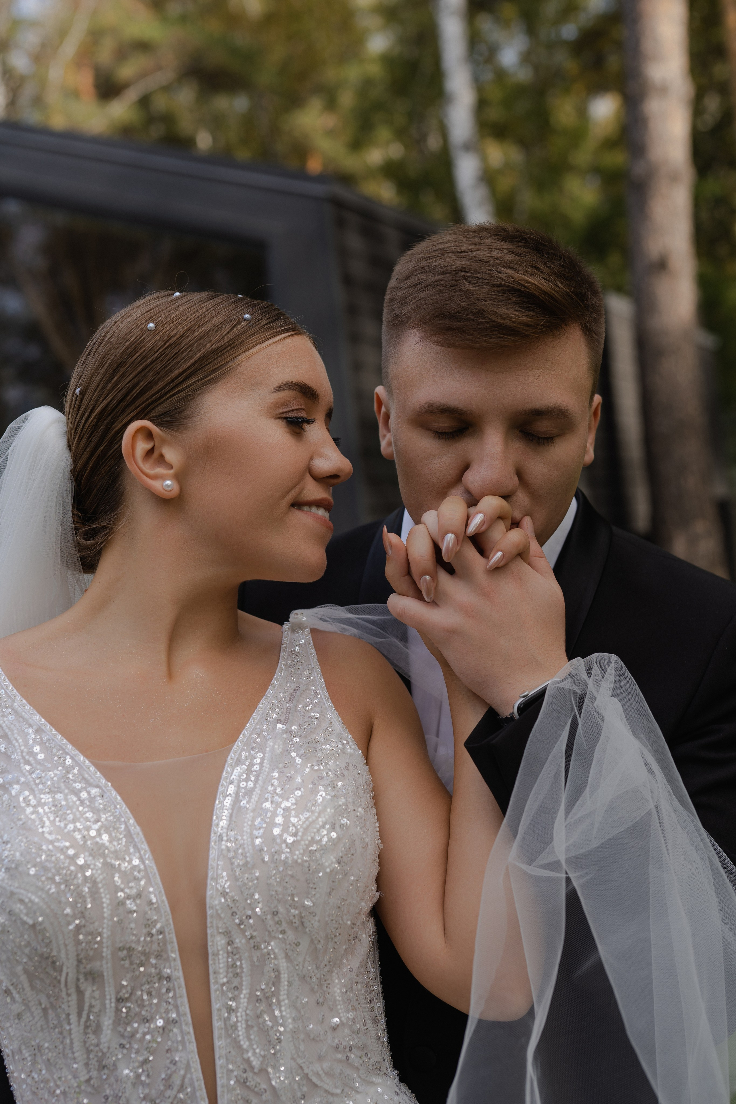 Любовь и Артур. Сосновый бор. Фотограф Аля Овчарова