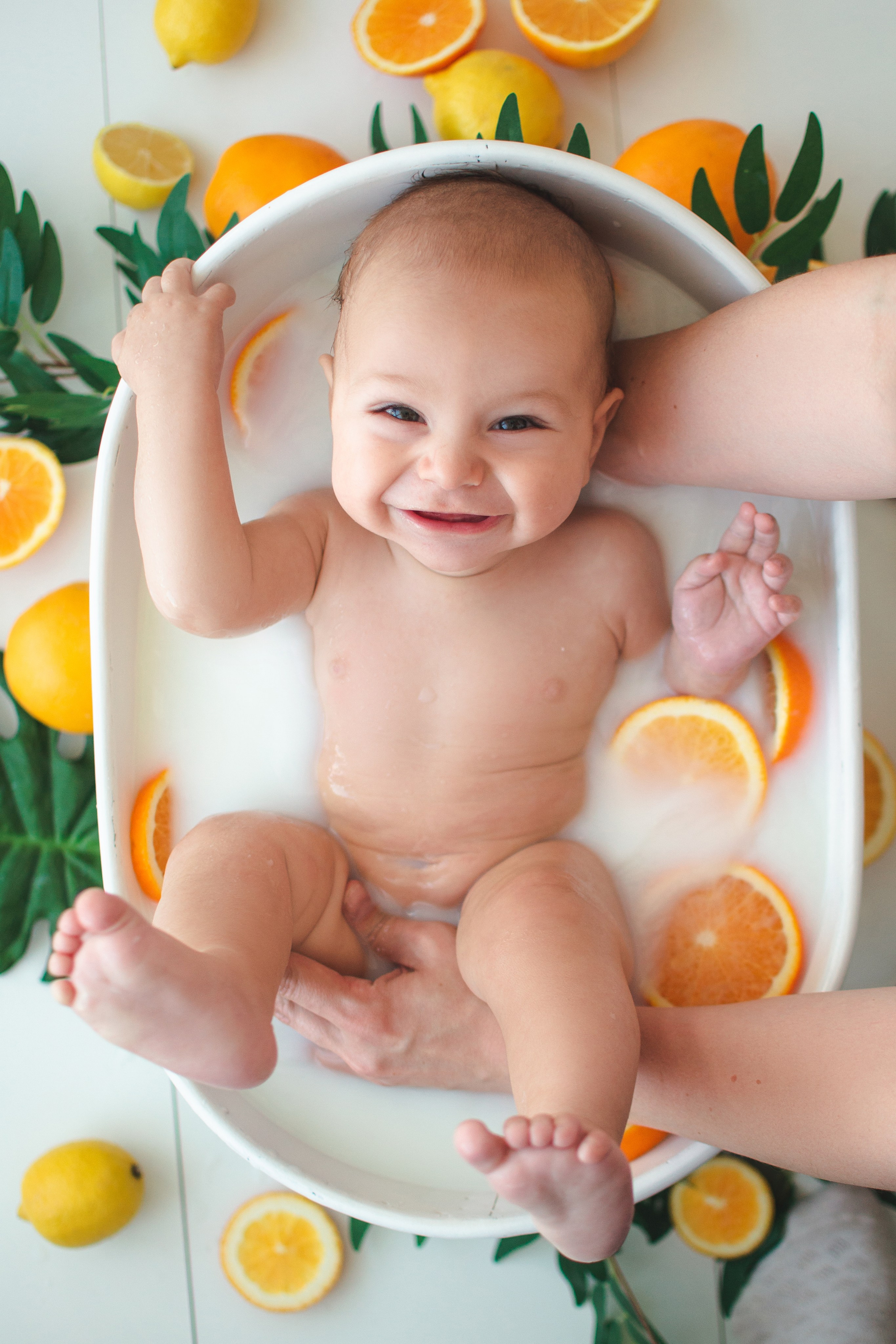 Молочные ванны. Фотограф новорождённых в Санкт-Петербурге Наталья Булгакова