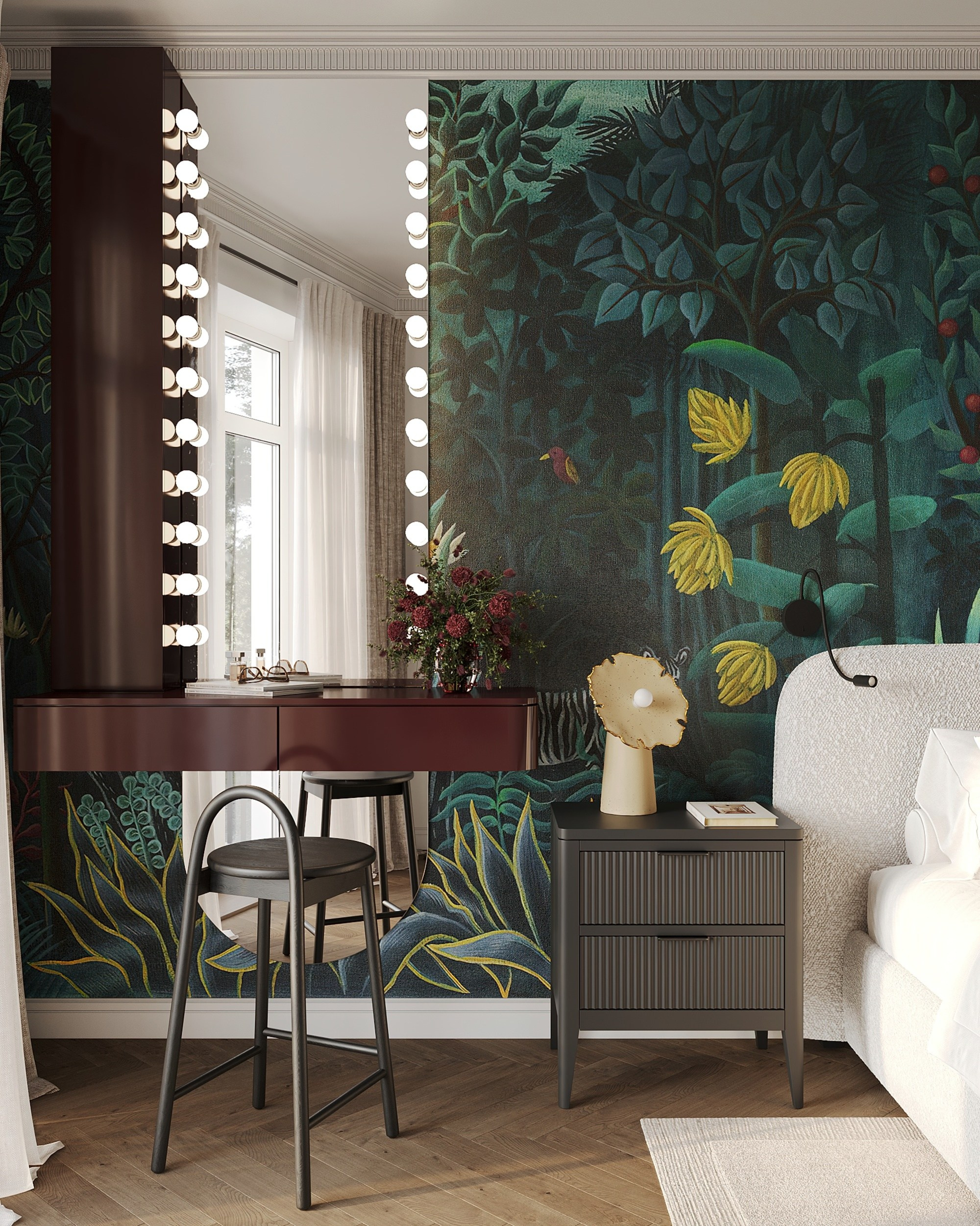 Проект Зеленый Альков. Квартира в Геленджике 102 кв. м. Дизайн интерьеров, строительство, ремонт домов и квартир в Геленджике