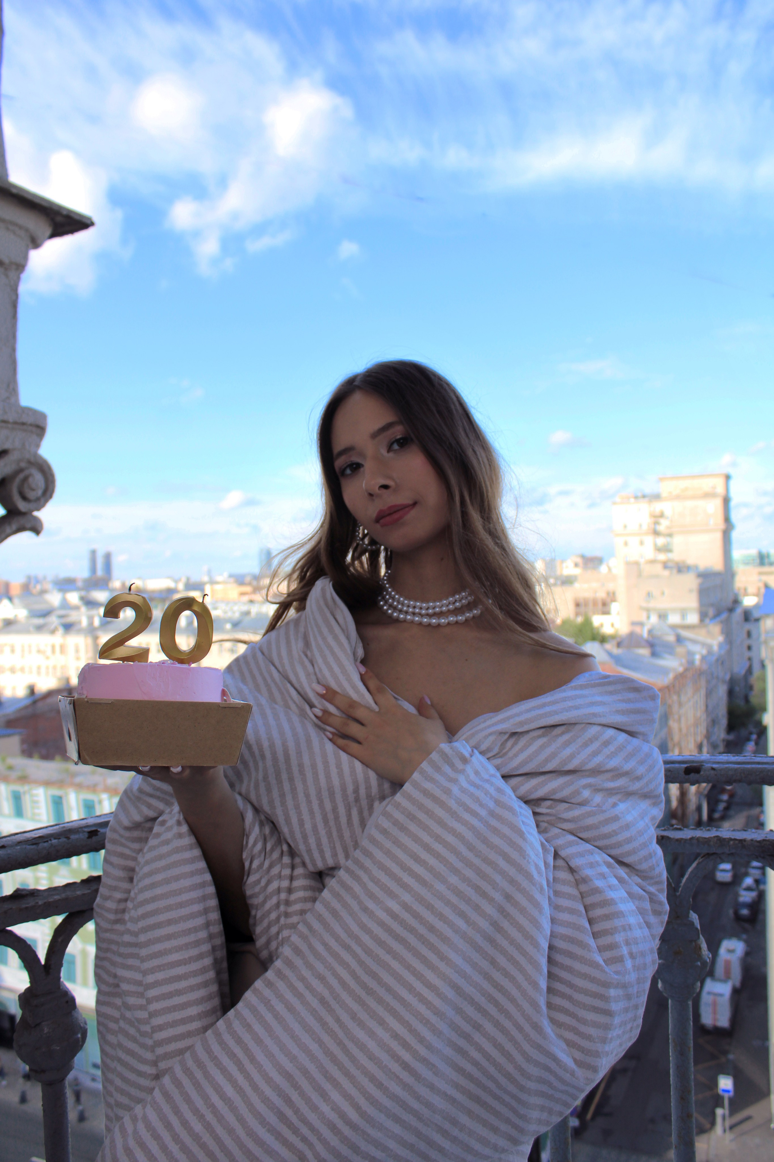 День рождения (студия). Женский портретный фотограф в Москве Анастасия Карпова