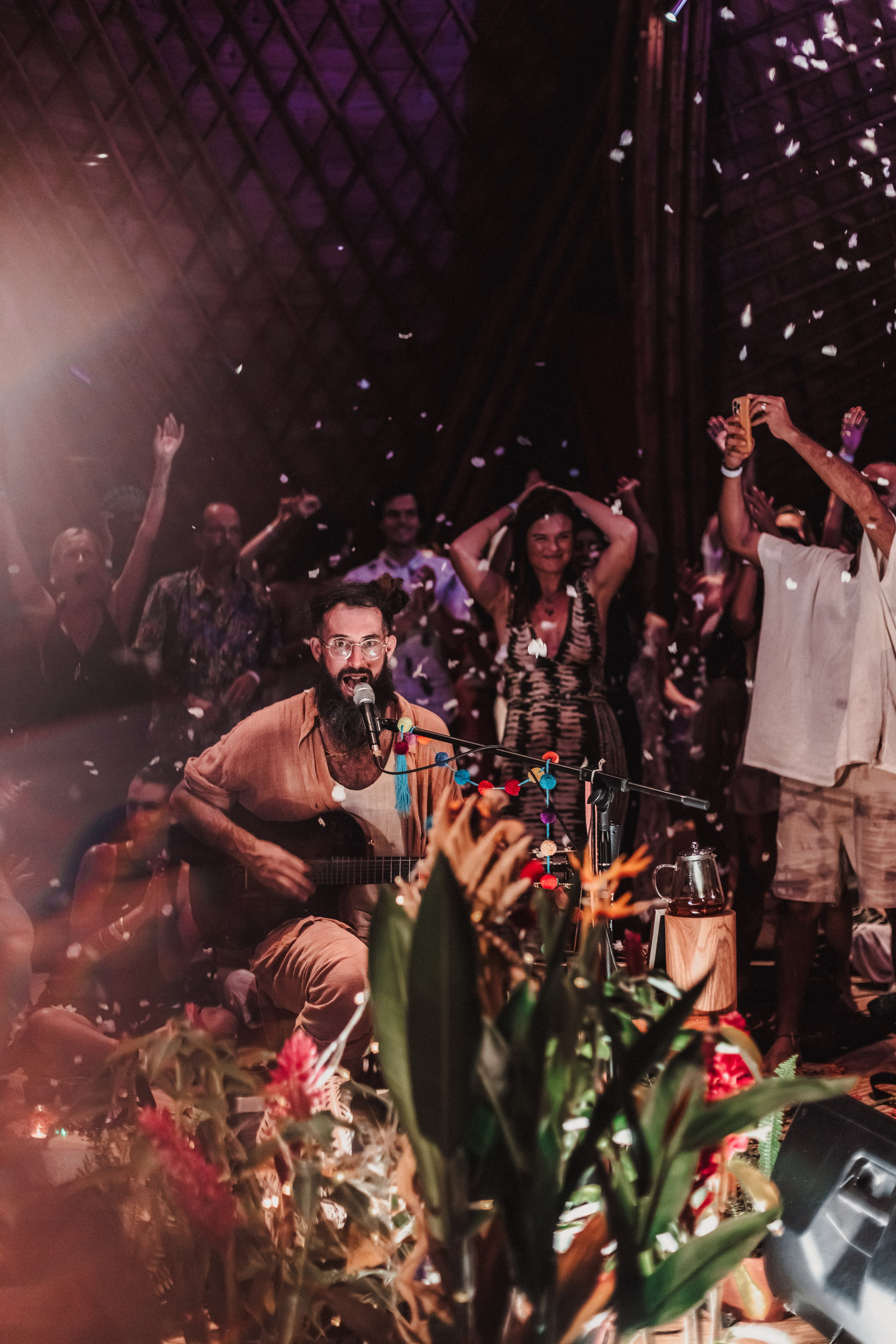 Hanuman Project kirtan at Alchemy march. Mariam Bagdasaryan