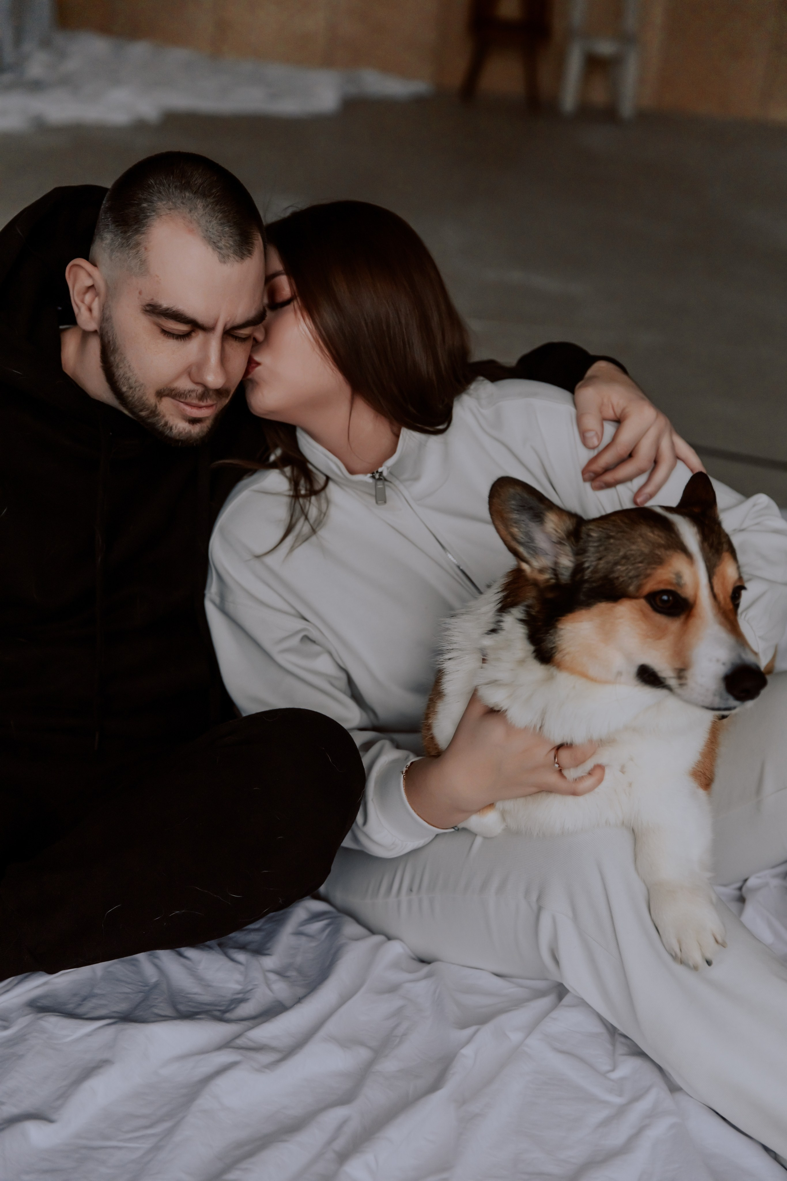 Саша, Илья и песик Кураж. Фотограф, который снимает любовь в Санкт-Петербурге и Череповце