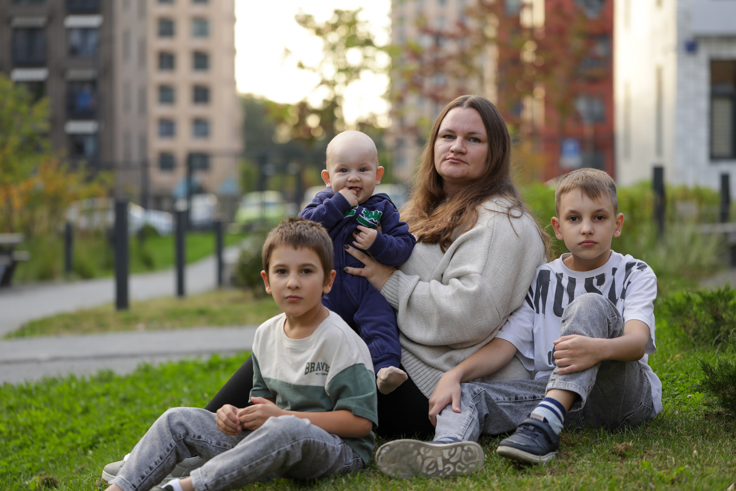Семья Марины. Фотограф Ксения Есенина Москва