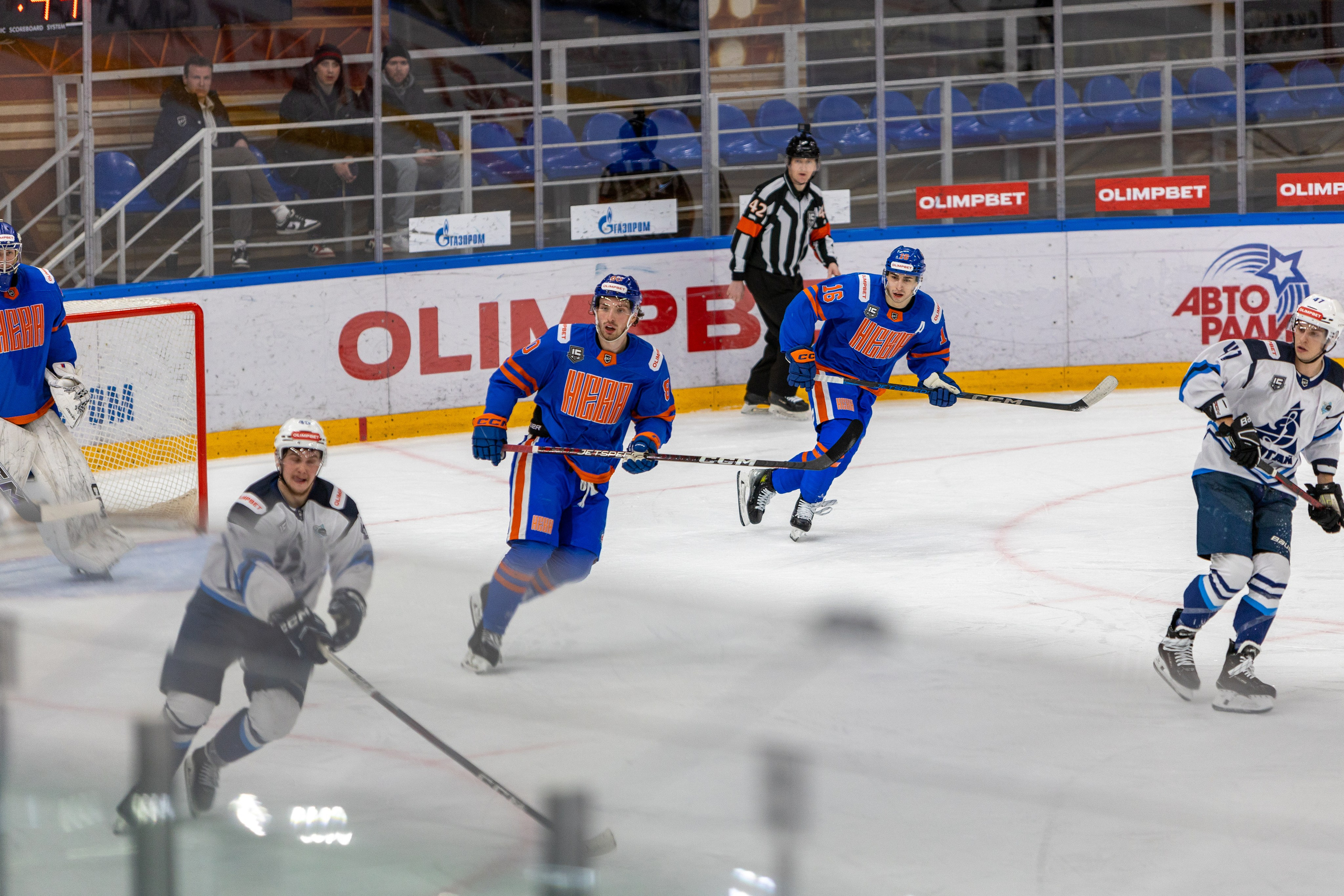 Хоккей СКА-Нева — Динамо-Алтай. Репортажный фотограф Санкт-Петербург | Роман Карбышев