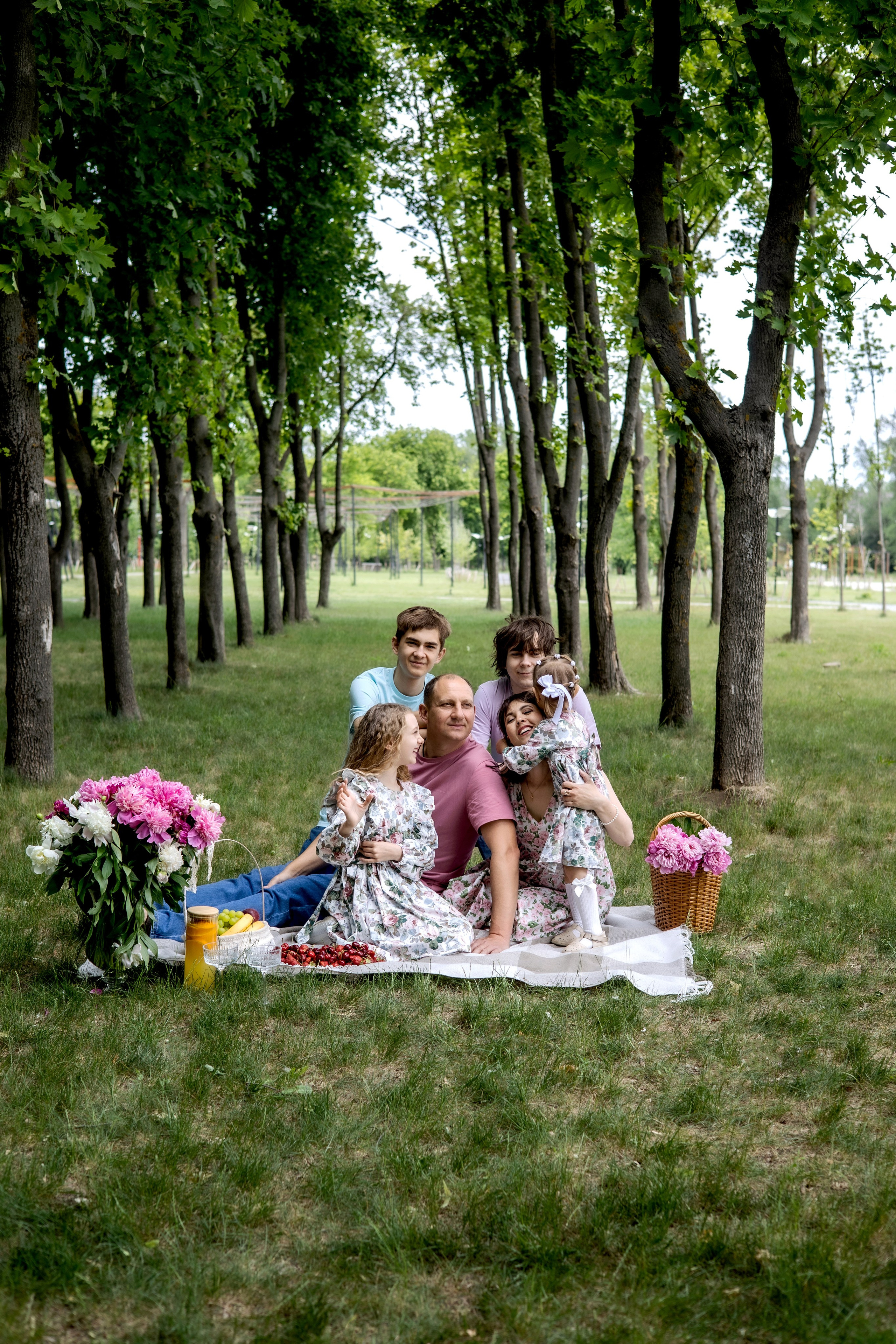 Семейный пикник. Фотограф Надежда Лукьянова