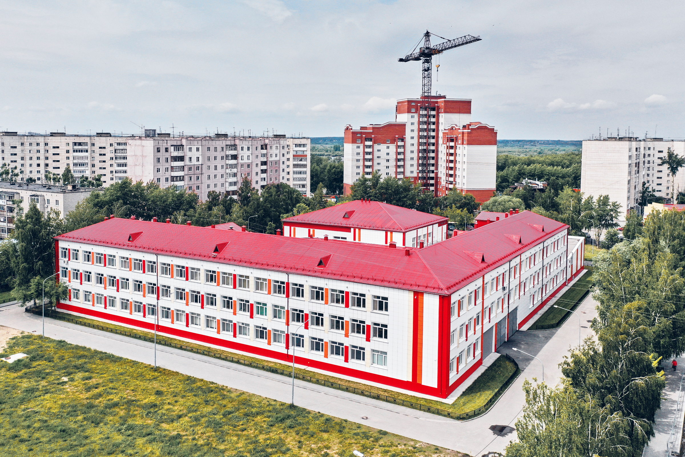 Инфраструктура «Заречный». Бизнес портрет Аэросъемка Интерьерная съемка Тюмень