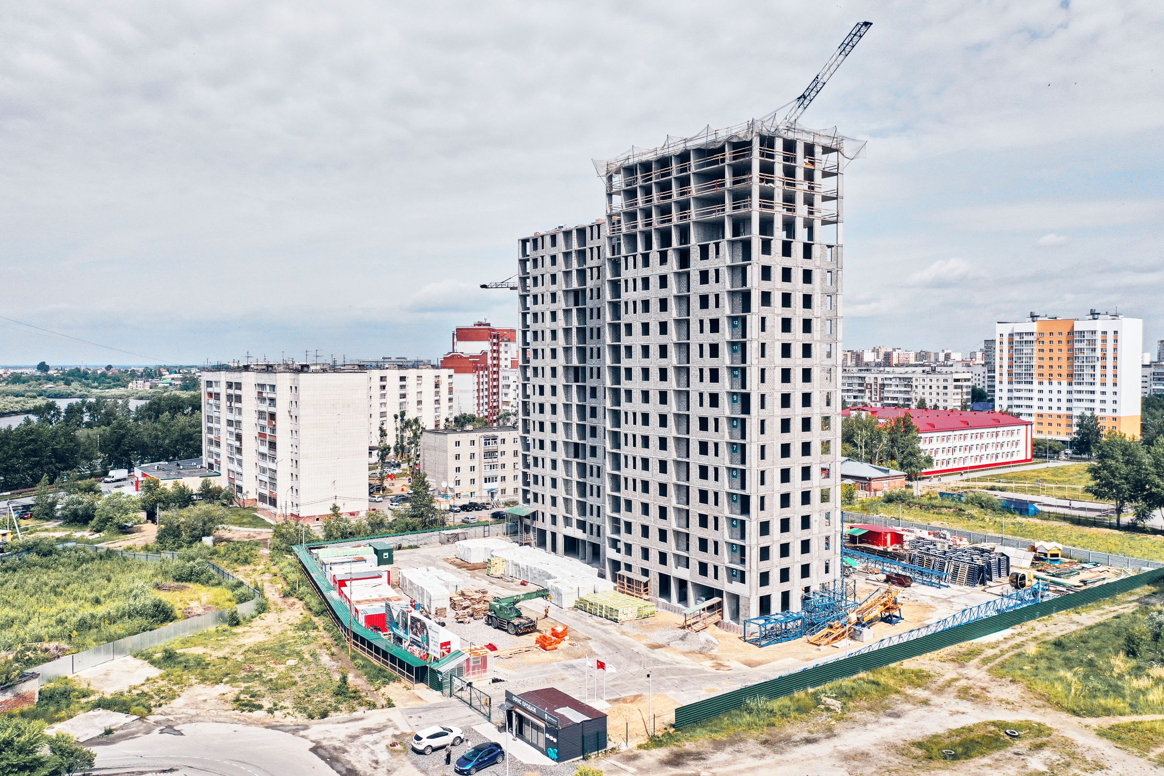 Инфраструктура «Заречный». Бизнес портрет Аэросъемка Интерьерная съемка Тюмень