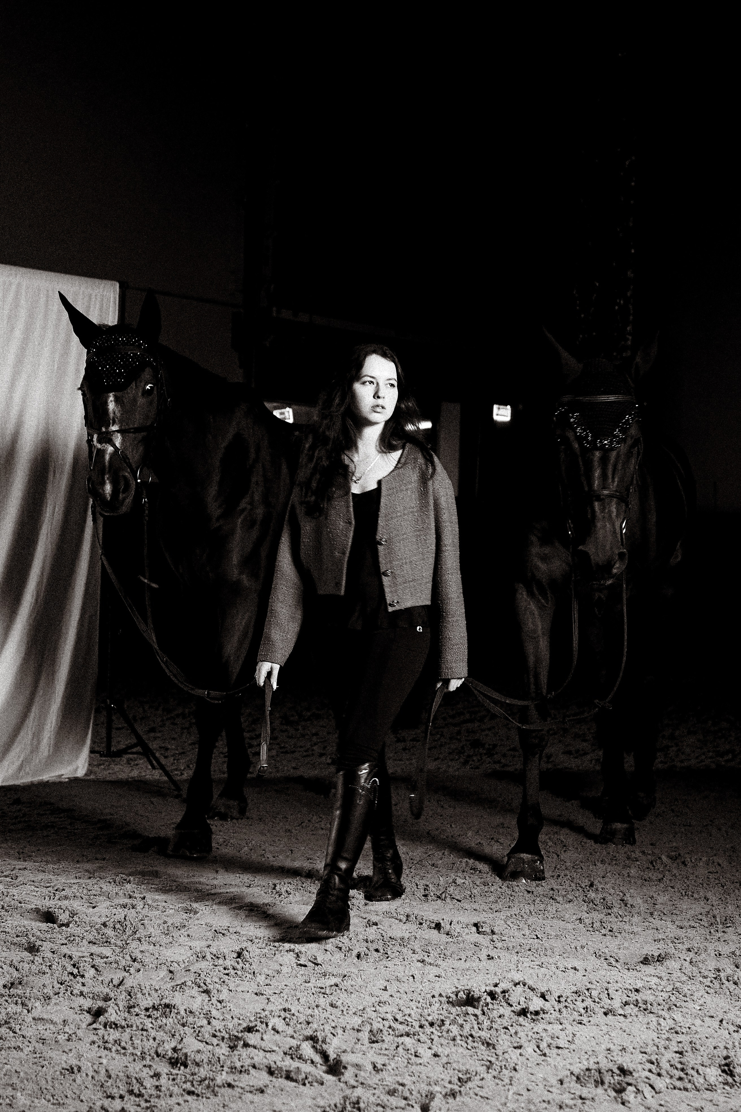 Алиса Олейник, Фардон и Кончелла. Эквицентр Северный. Фотосессии с лошадьми в Москве, Новосибирске