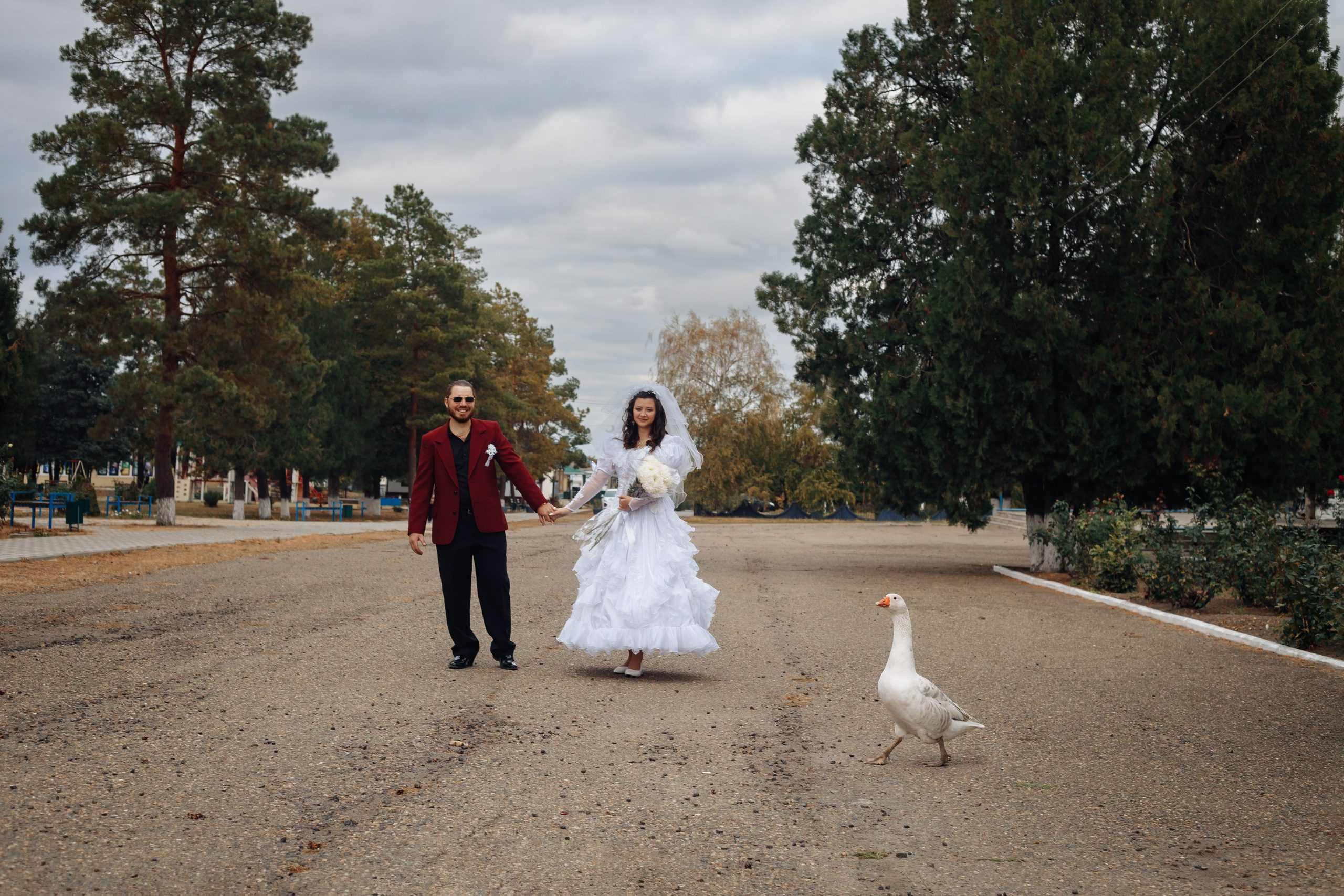 Свадебная фотосессия в стиле 90-х. Свадебный и семейный фотограф в Краснодарском крае Мария Данилкина