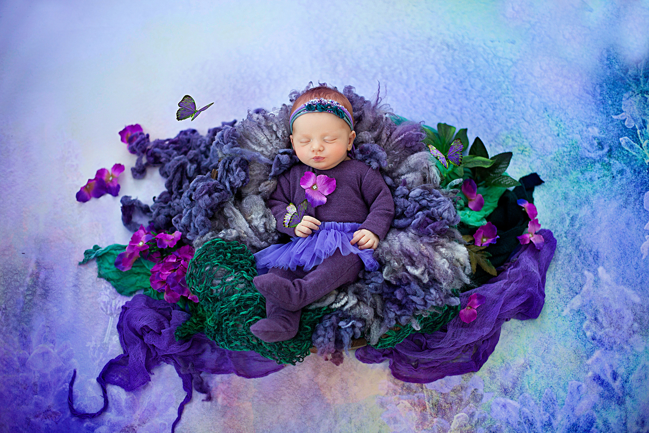 Новорожденная съемка. Фотограф новорожденных и детей до года в Новосибирске Ka