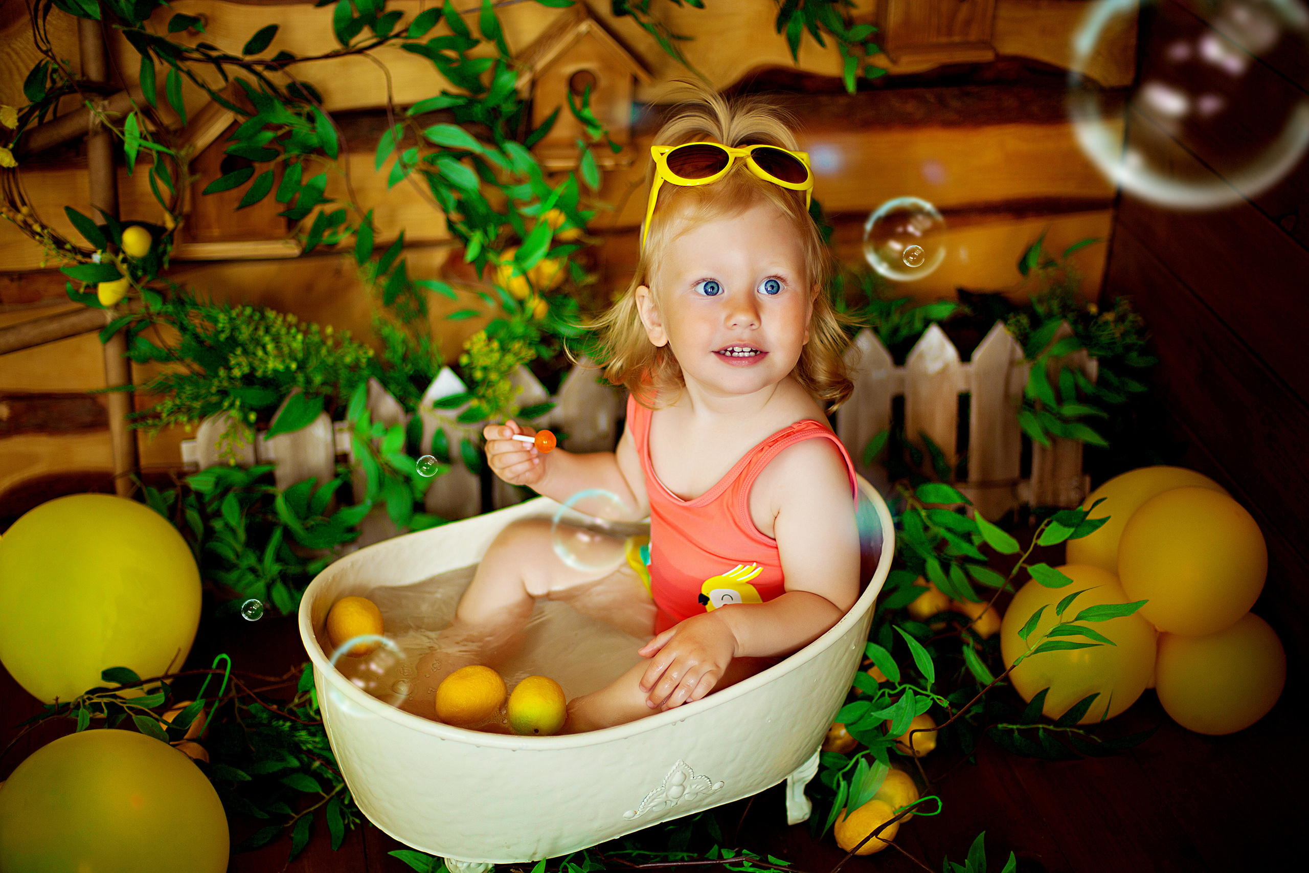 Съемка мне 1 годик. Фотограф новорожденных и детей до года в Новосибирске Ka