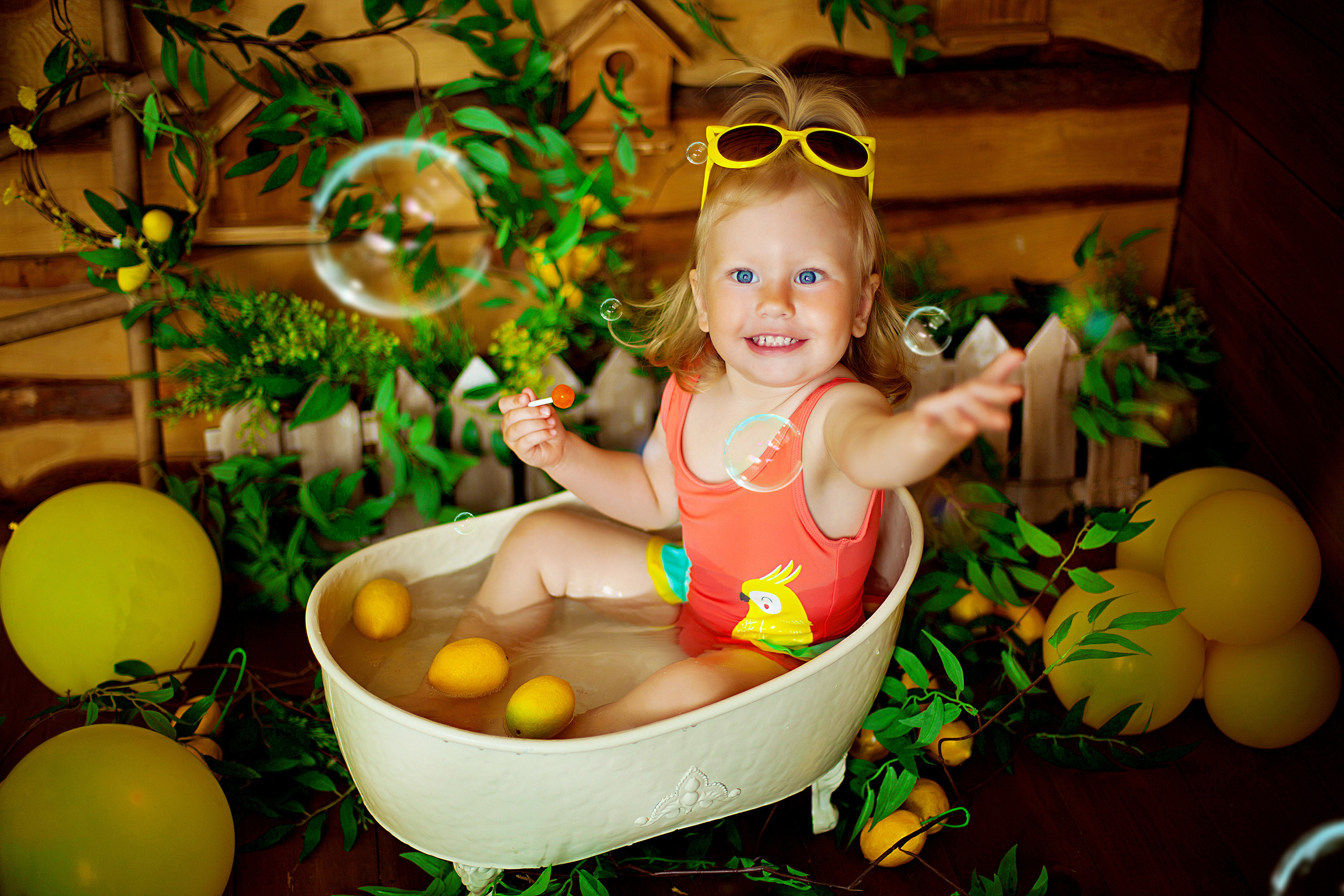 Съемка мне 1 годик. Фотограф новорожденных и детей до года в Новосибирске Ka