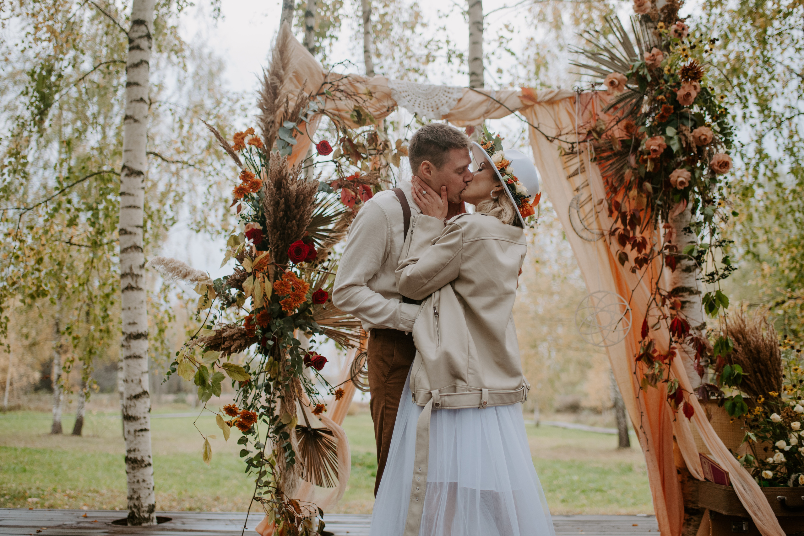Осенняя история любви. Свадебный, репортажный и семейный фотограф в Москве Арина Зак