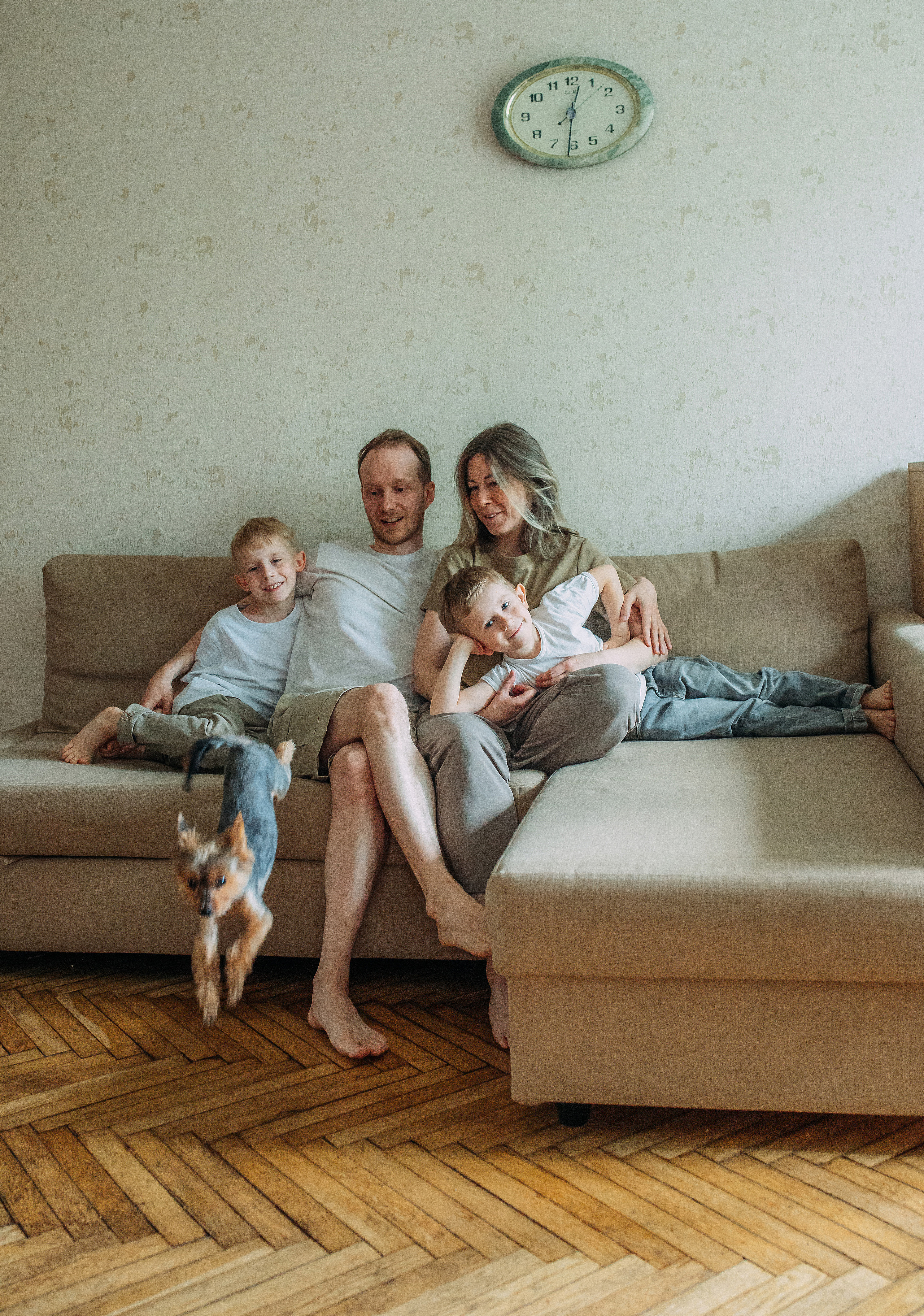 Катя, Дима, Даня, Саша. Семейный и детский фотограф Москва Анастасия Барышева