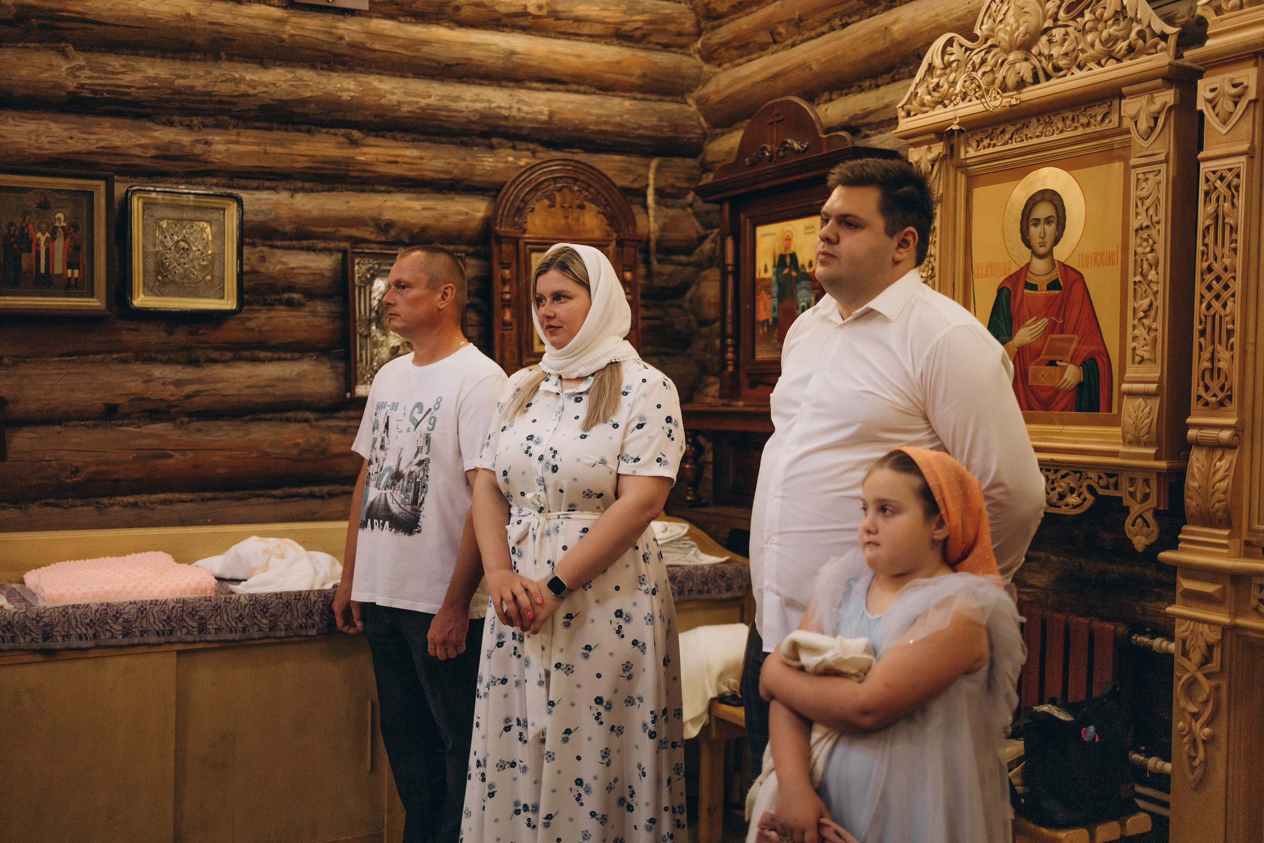 Крещение Леона. Семейный фотограф в Москве Аникина Наталья
