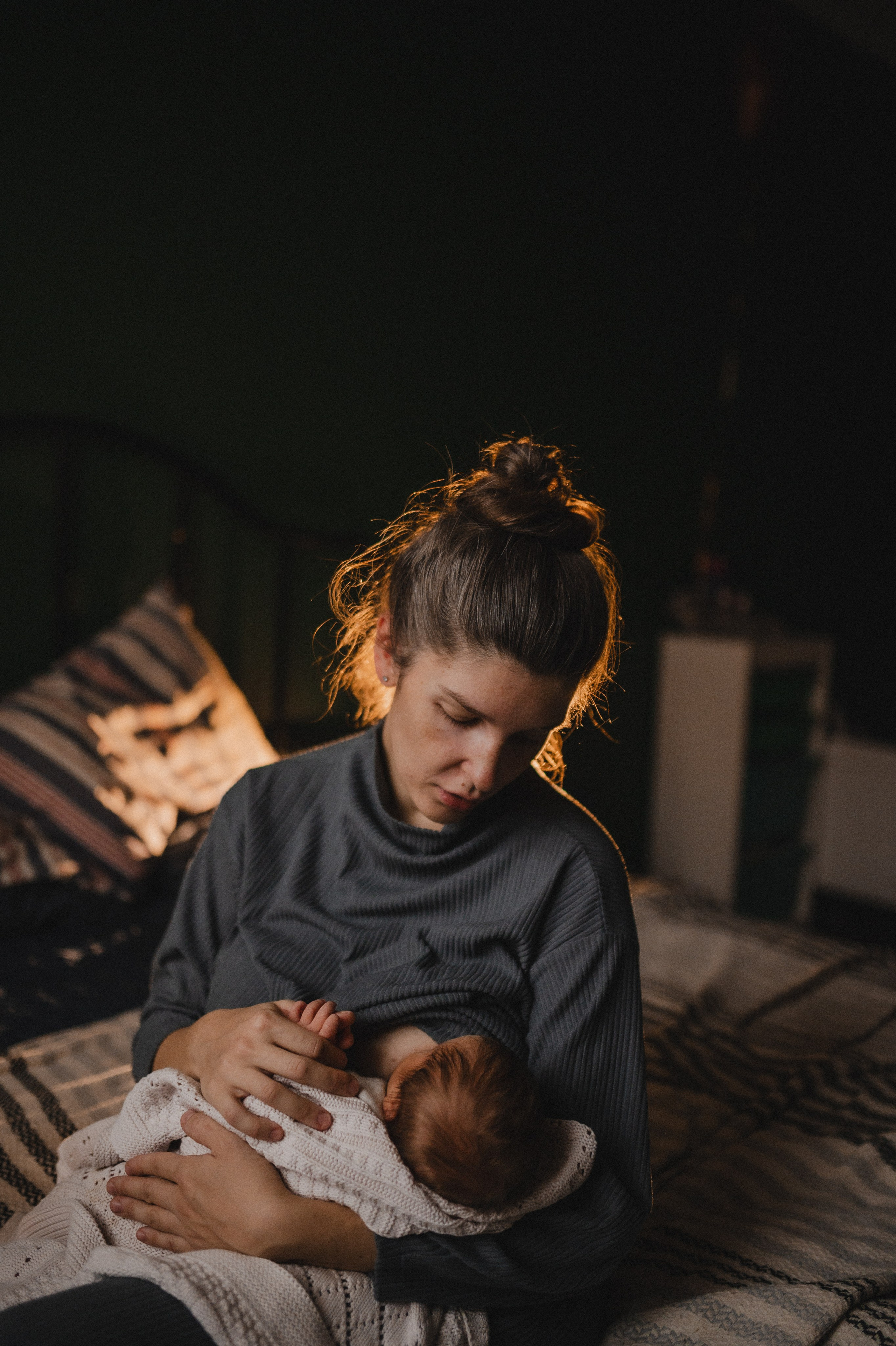 Дима, Нелли, Марк, Нина и Кира дома. Семейный и свадебный lifestyle-фотограф в Москве Мария Петрова