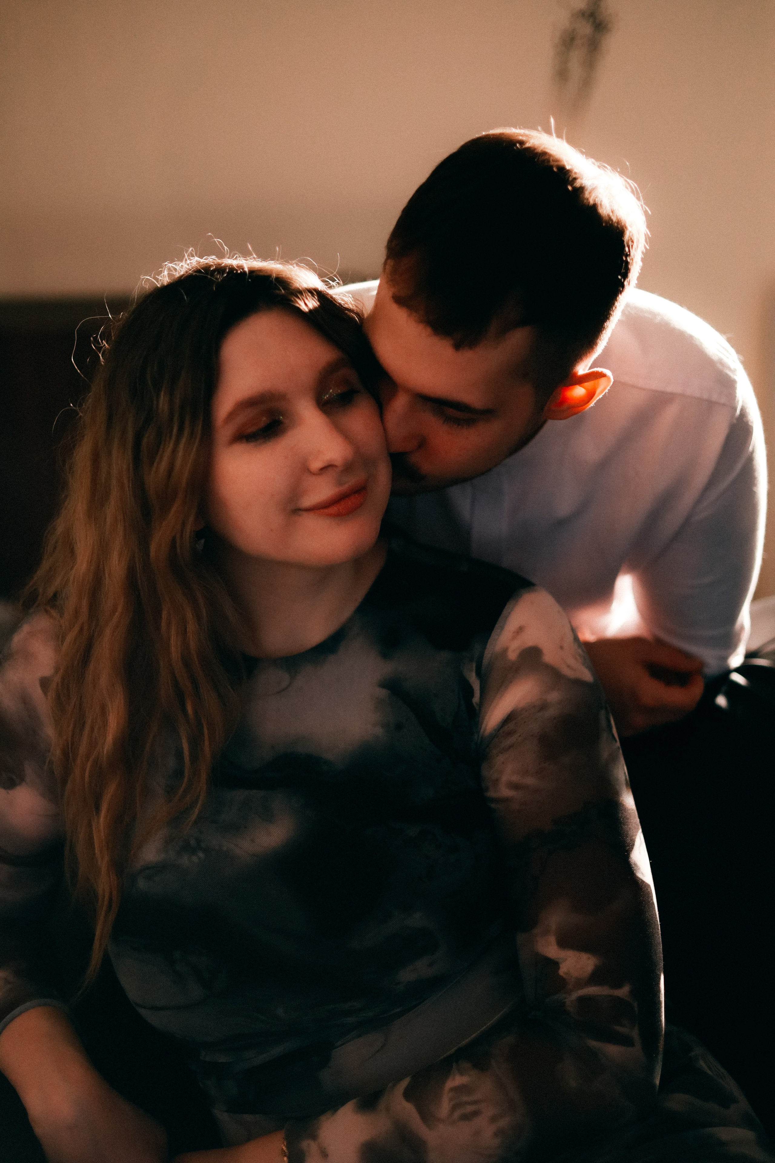 Оля, Антон и сыновья. Фотограф София Комкина