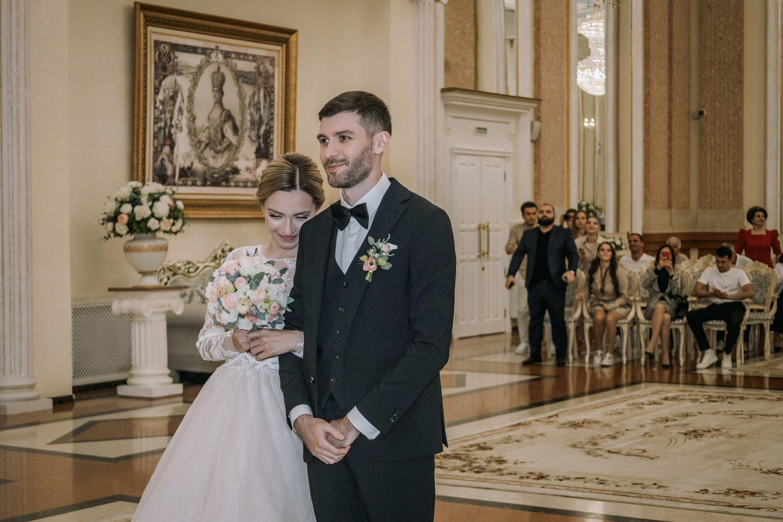 Свадебный день. Дарья и Джем. Свадебная фотография. Арина Рубах